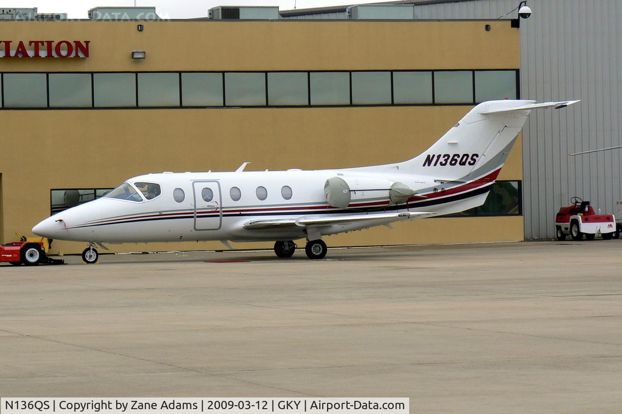 N136QS, Raytheon Aircraft Company 400A C/N RK-414, At Arlington Municipal