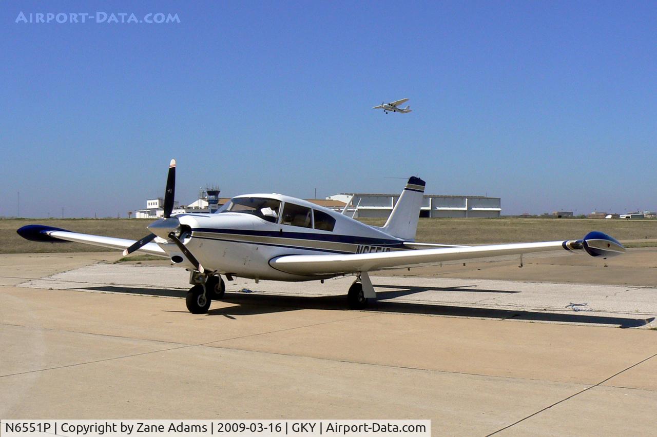 N6551P, 1959 Piper PA-24-250 Comanche C/N 24-1673, At Arlington Municipal