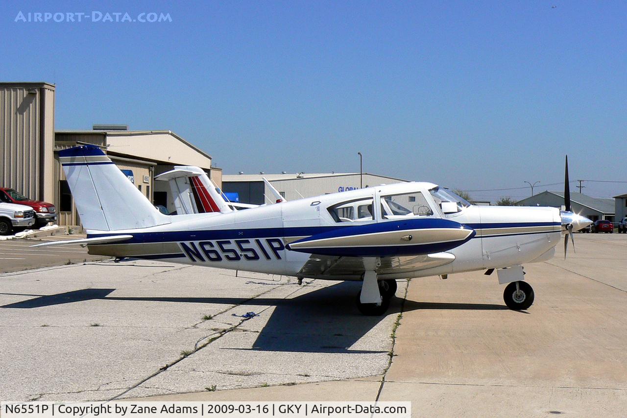 N6551P, 1959 Piper PA-24-250 Comanche C/N 24-1673, At Arlington Municipal