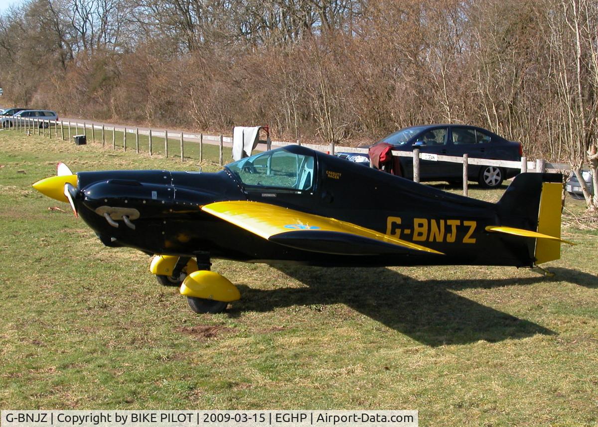 G-BNJZ, 1989 Cassutt IIIM Racer C/N PFA 034-11228, RESIDENT CASSUTT OUT IN THE SUN