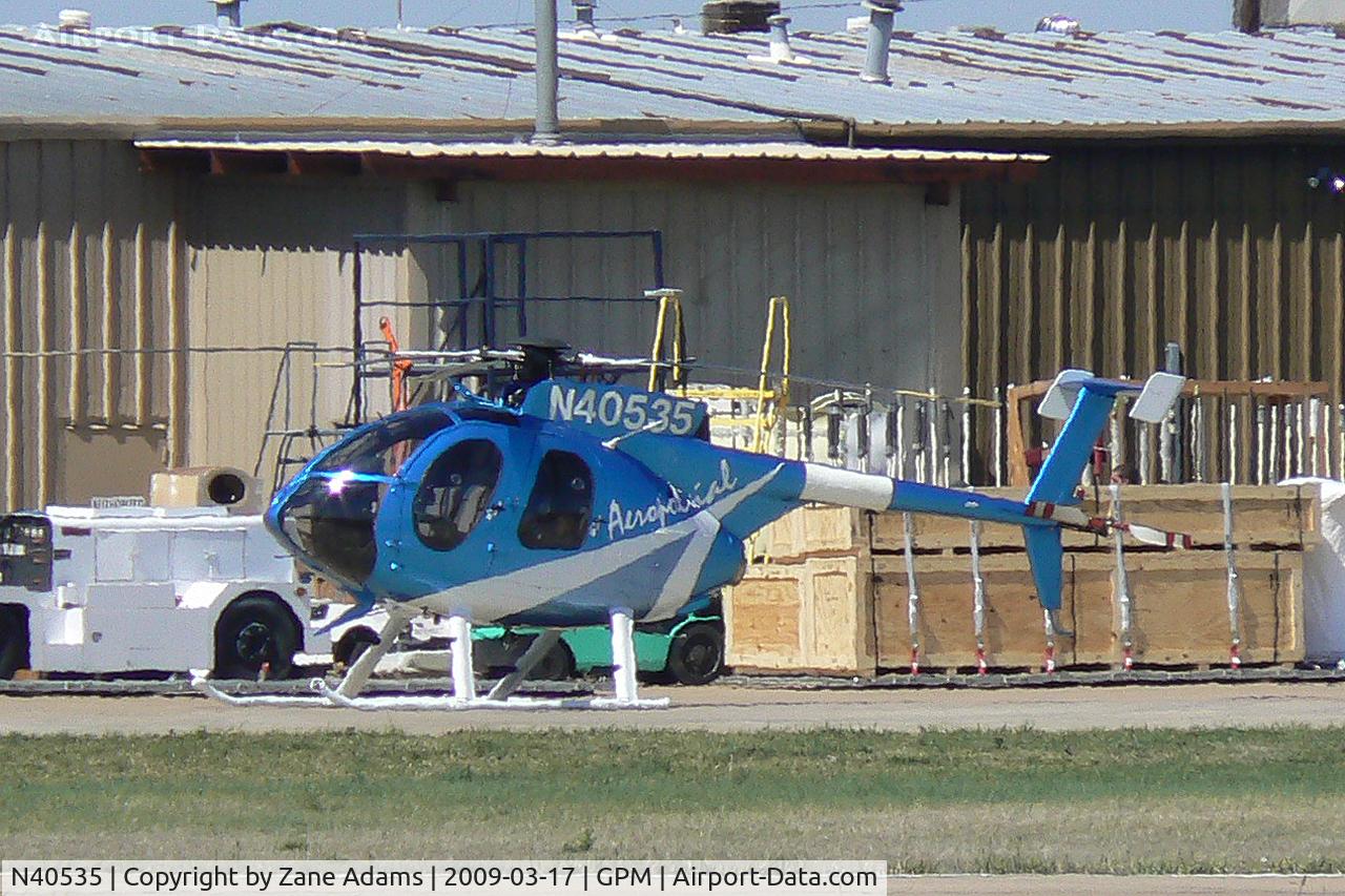 N40535, MD Helicopters 369FF C/N 0159FF, At Grand Prairie Municipal