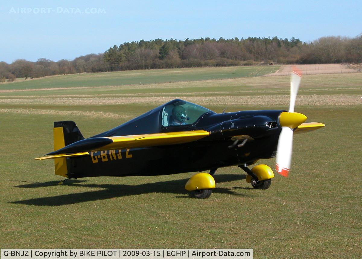 G-BNJZ, 1989 Cassutt IIIM Racer C/N PFA 034-11228, RUNNING UP