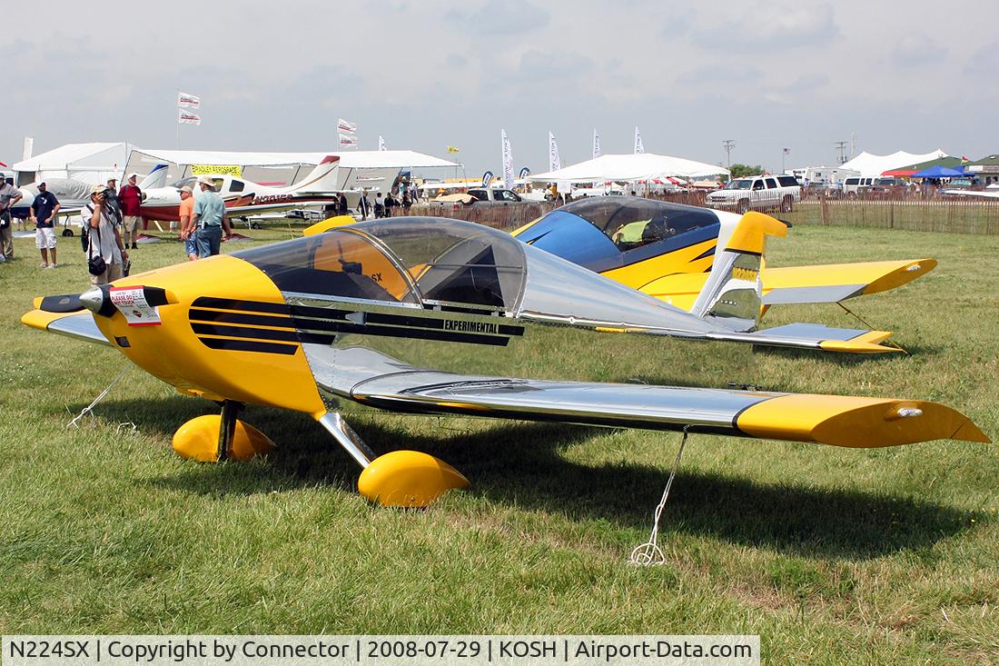 N224SX, 2005 Sonex Sonex C/N R-1001, Oshkosh Wis. 7/29/08