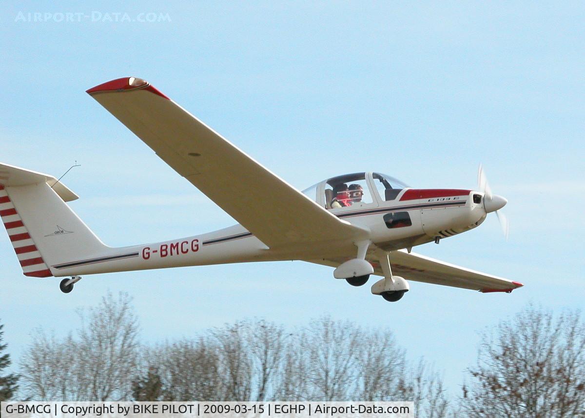 G-BMCG, 1985 Grob G-109B C/N 6362, DEPARTING RWY 26