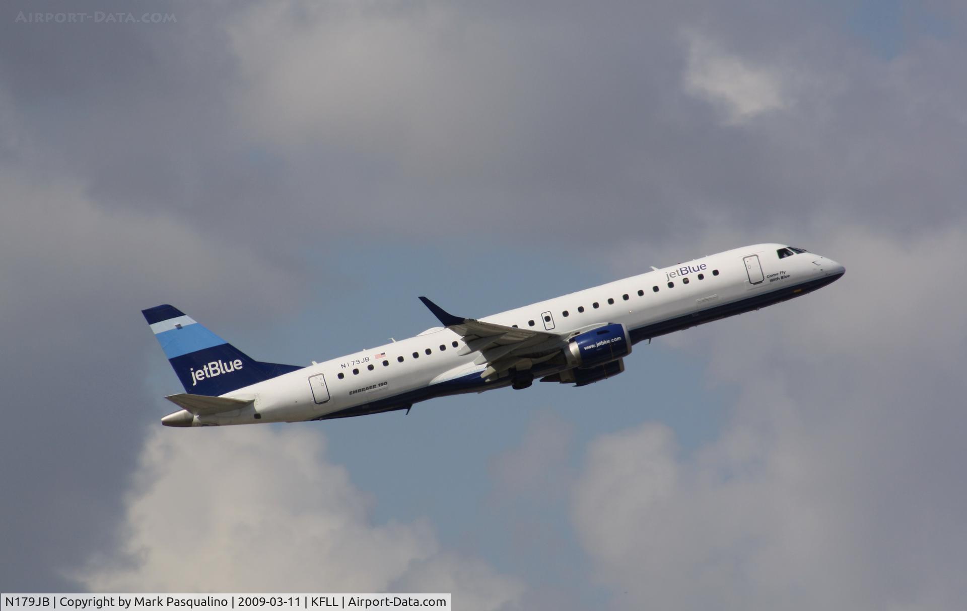 N179JB, 2005 Embraer 190AR (ERJ-190-100IGW) C/N 19000006, ERJ 190-100 IGW