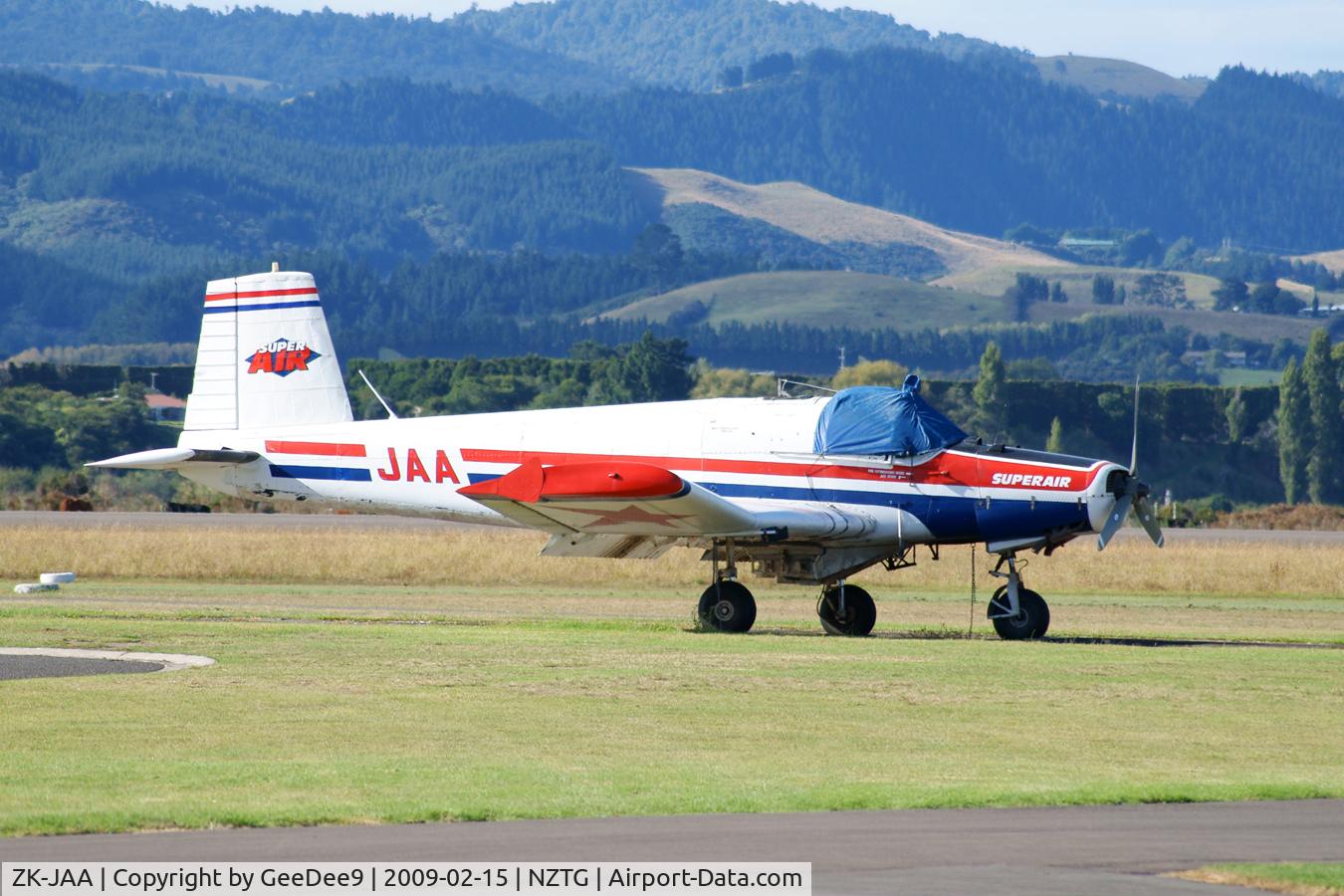 ZK-JAA, NZ Aerospace FU24-954 C/N 259, At Tauranga Airport