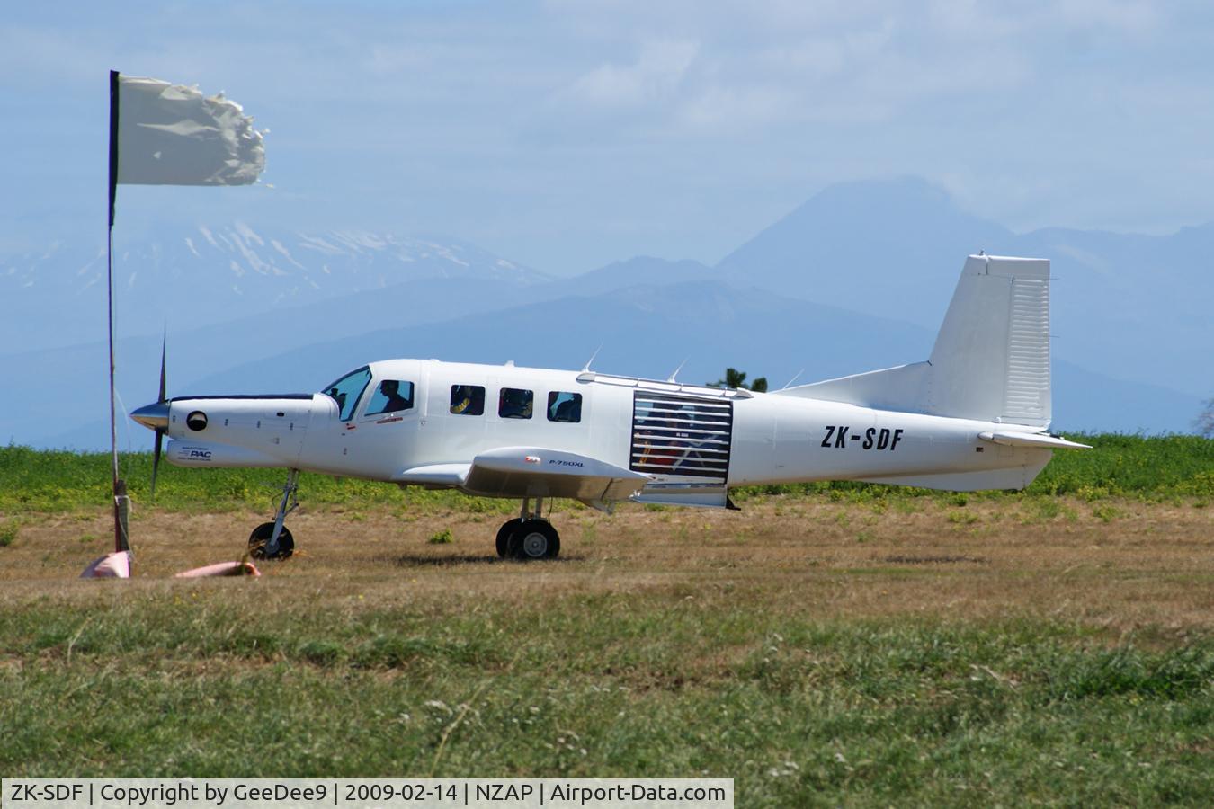 ZK-SDF, Pacific Aerospace 750XL C/N 145, Another load of jumpers