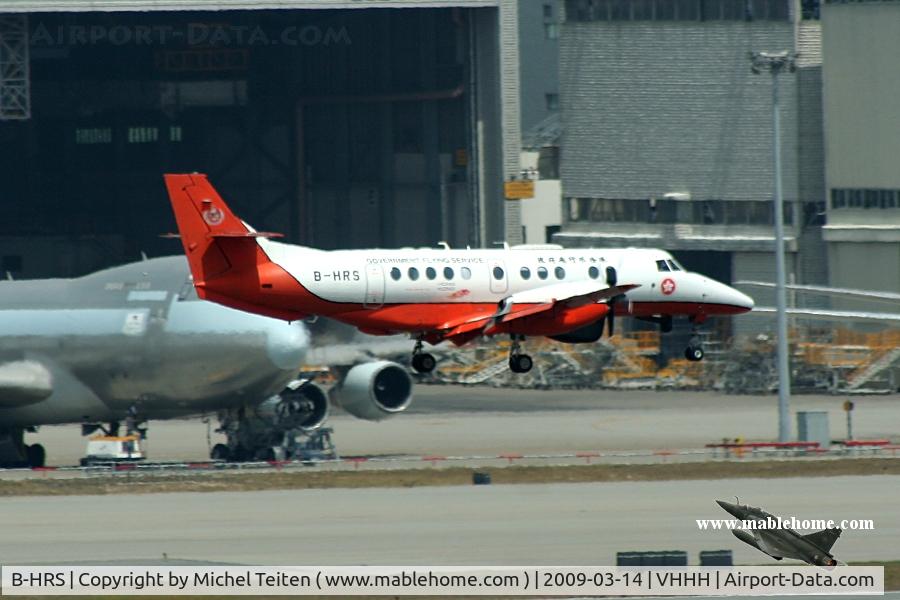 B-HRS, 1997 British Aerospace Jetstream 41MPA C/N 41102, Hong Kong Government Flying Service