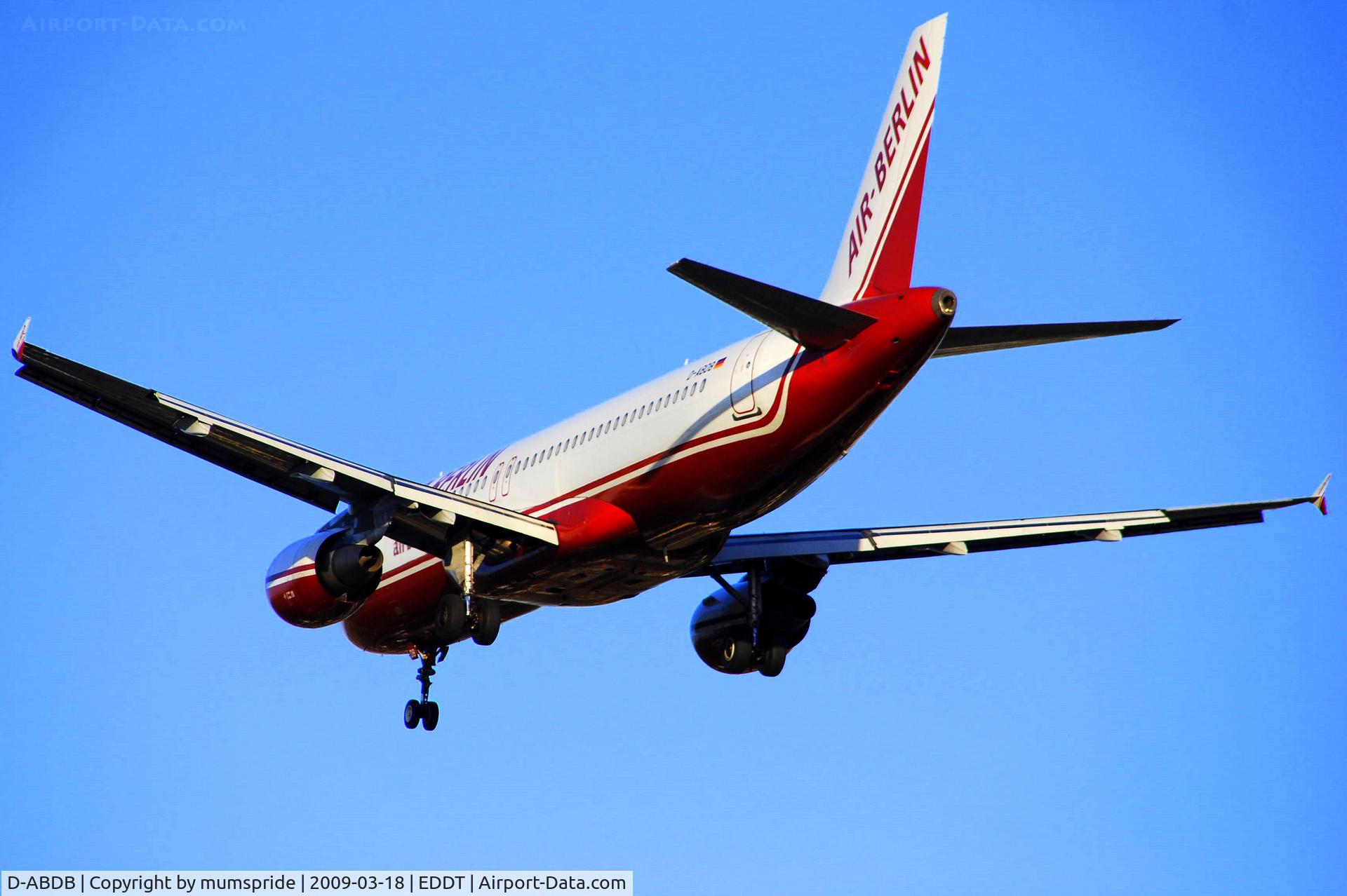 D-ABDB, 2005 Airbus A320-214 C/N 2619, Touch down on a sunny morning