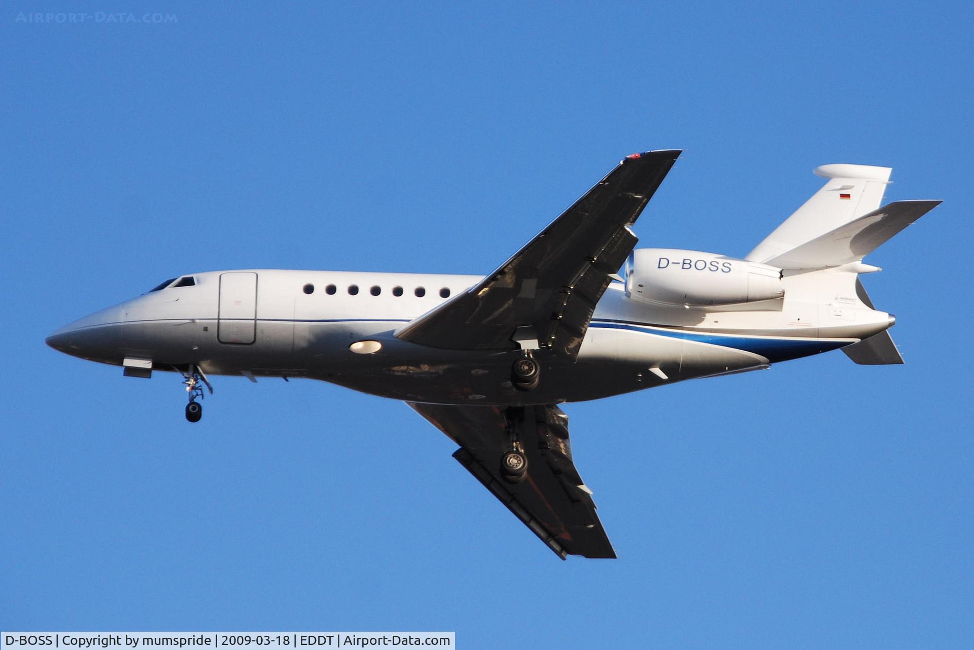 D-BOSS, 2004 Dassault Falcon 2000EX C/N 033, Operated by BASF