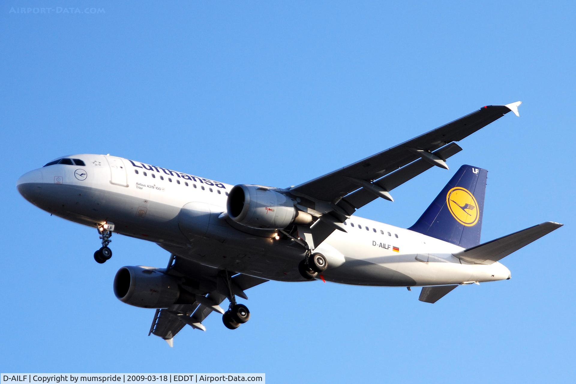D-AILF, 1996 Airbus A319-114 C/N 636, Lufthansa´s 
