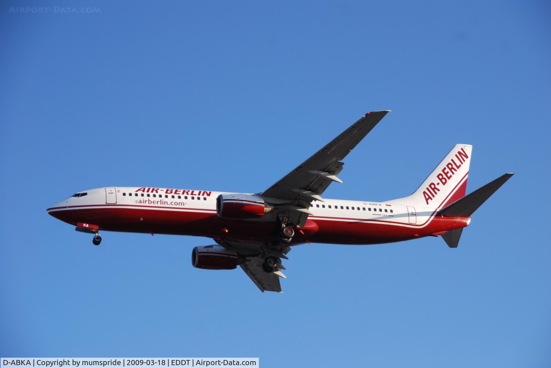 D-ABKA, 1999 Boeing 737-82R C/N 29329, Boeing 737-82R (cn 29329/224), ex Pegasus Airlines TC-APG