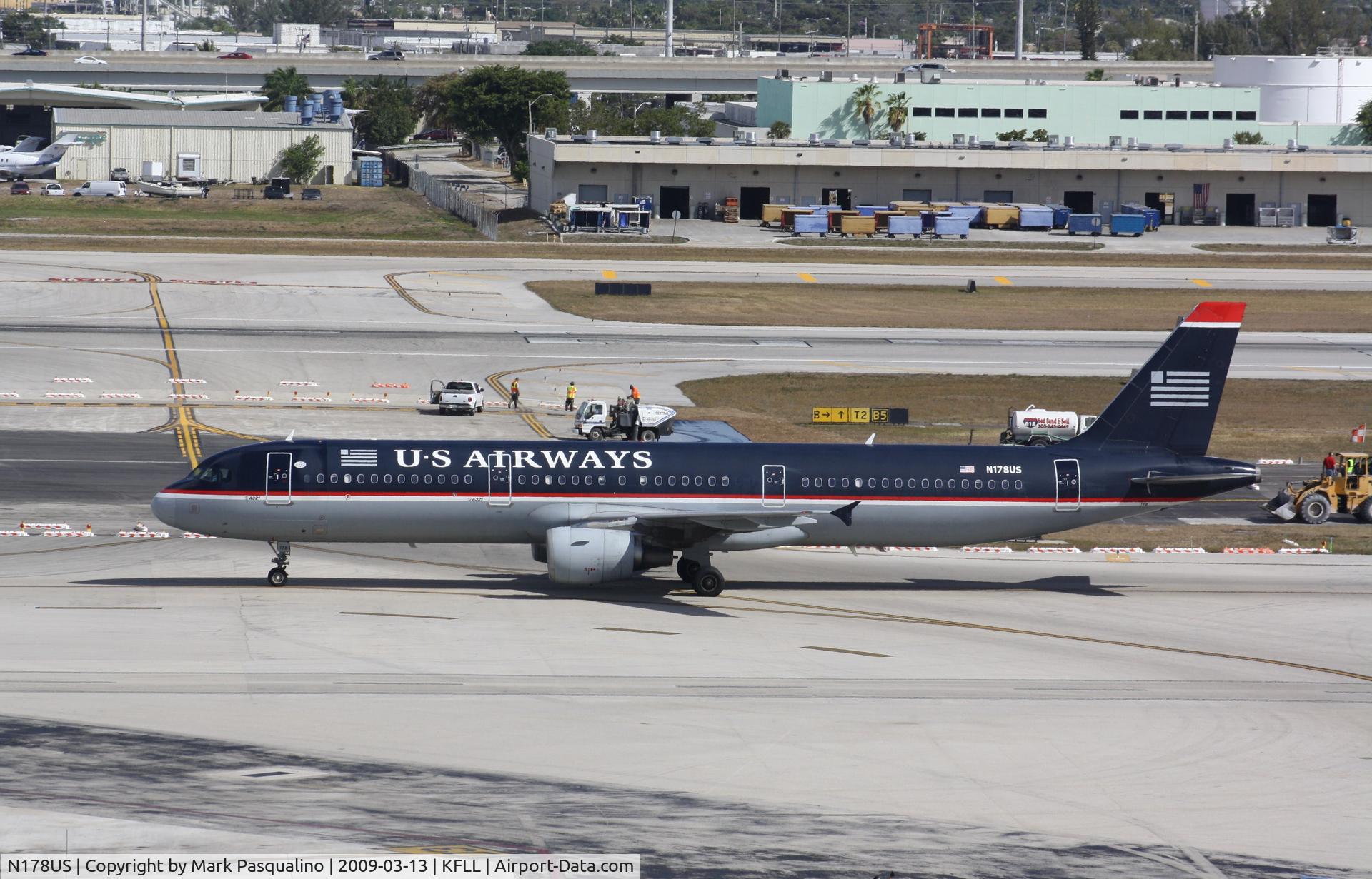 N178US, 2001 Airbus A321-211 C/N 1519, Airbs A321-200