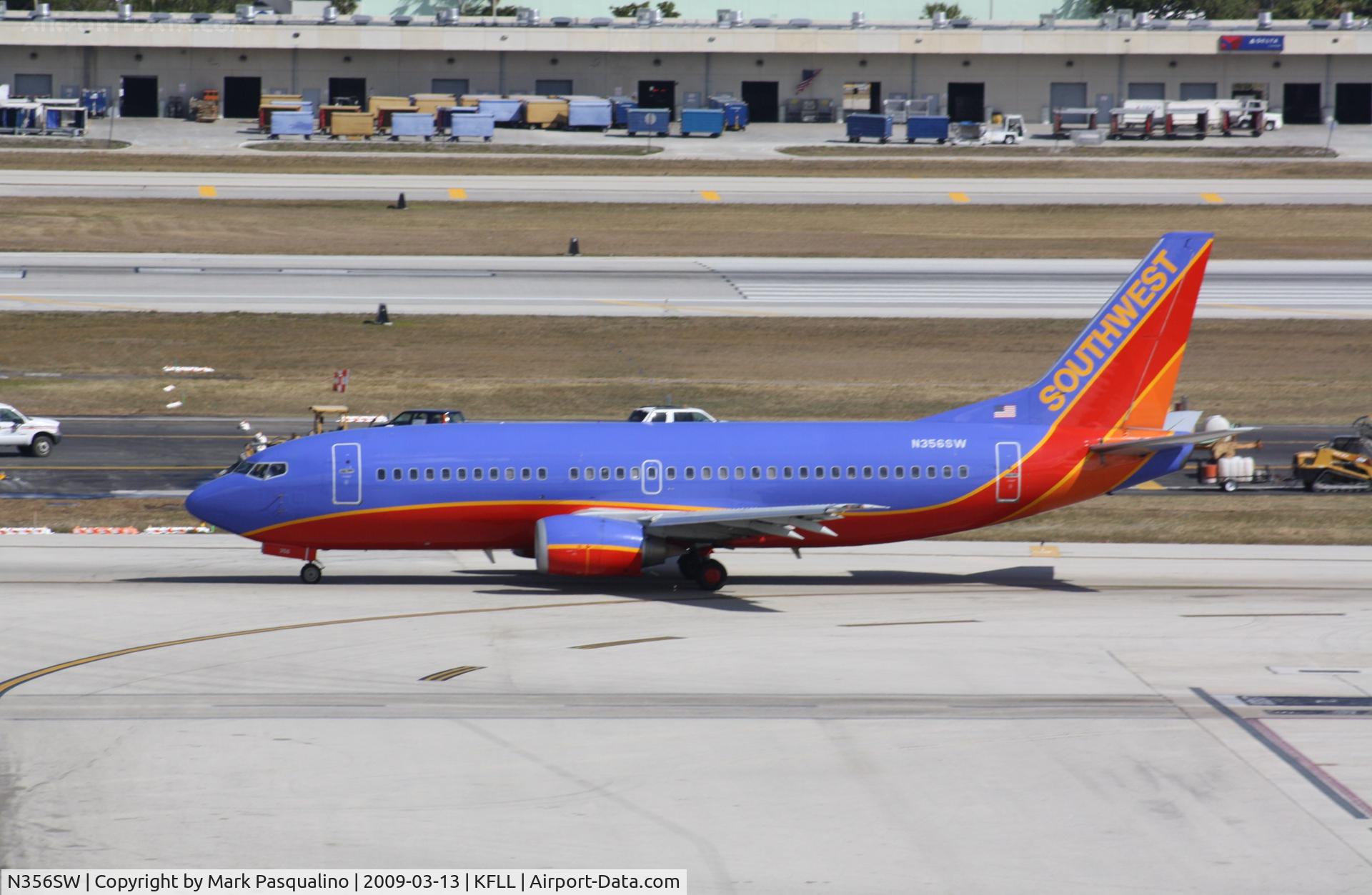 N356SW, 1991 Boeing 737-3H4 C/N 25251, Boeing 737-300