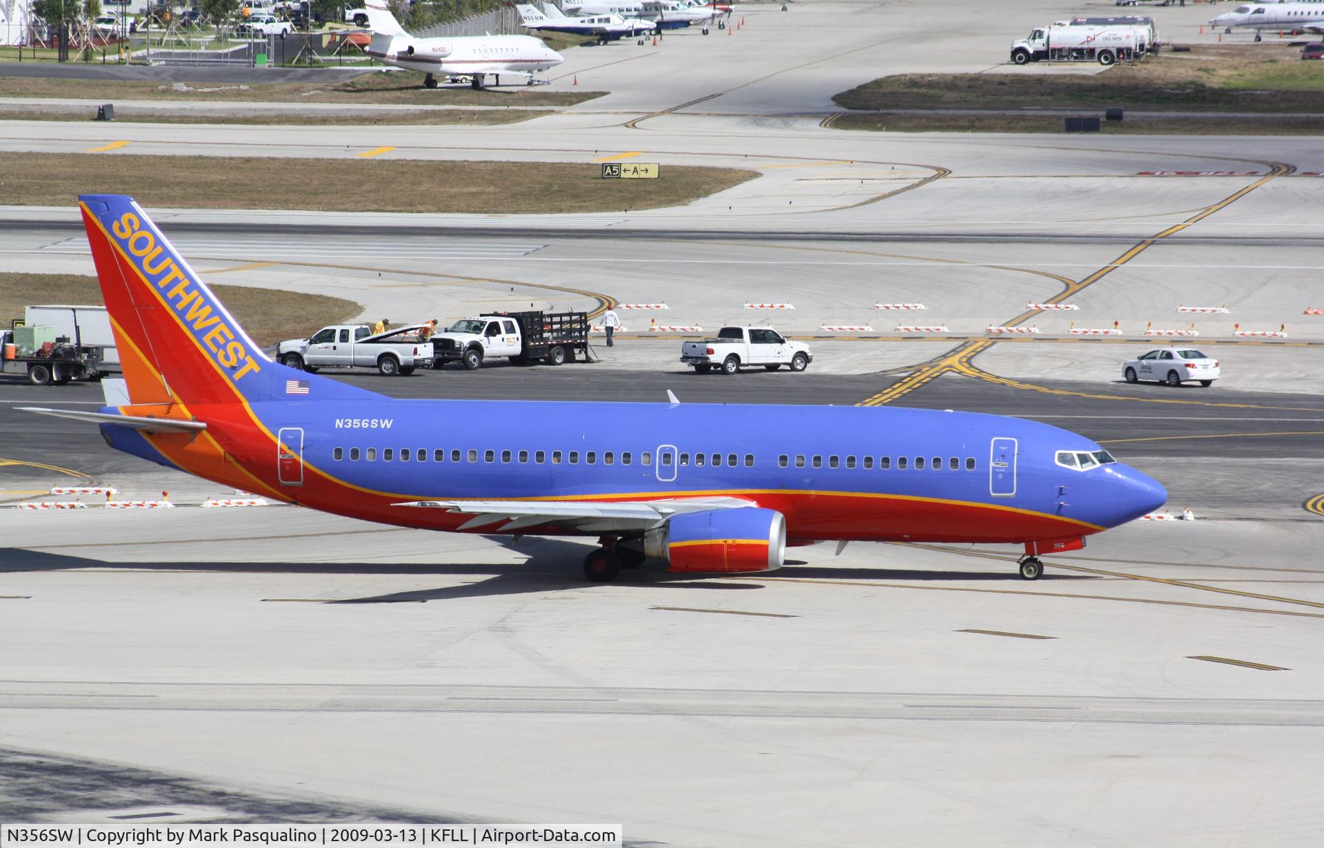 N356SW, 1991 Boeing 737-3H4 C/N 25251, Boeing 737-300