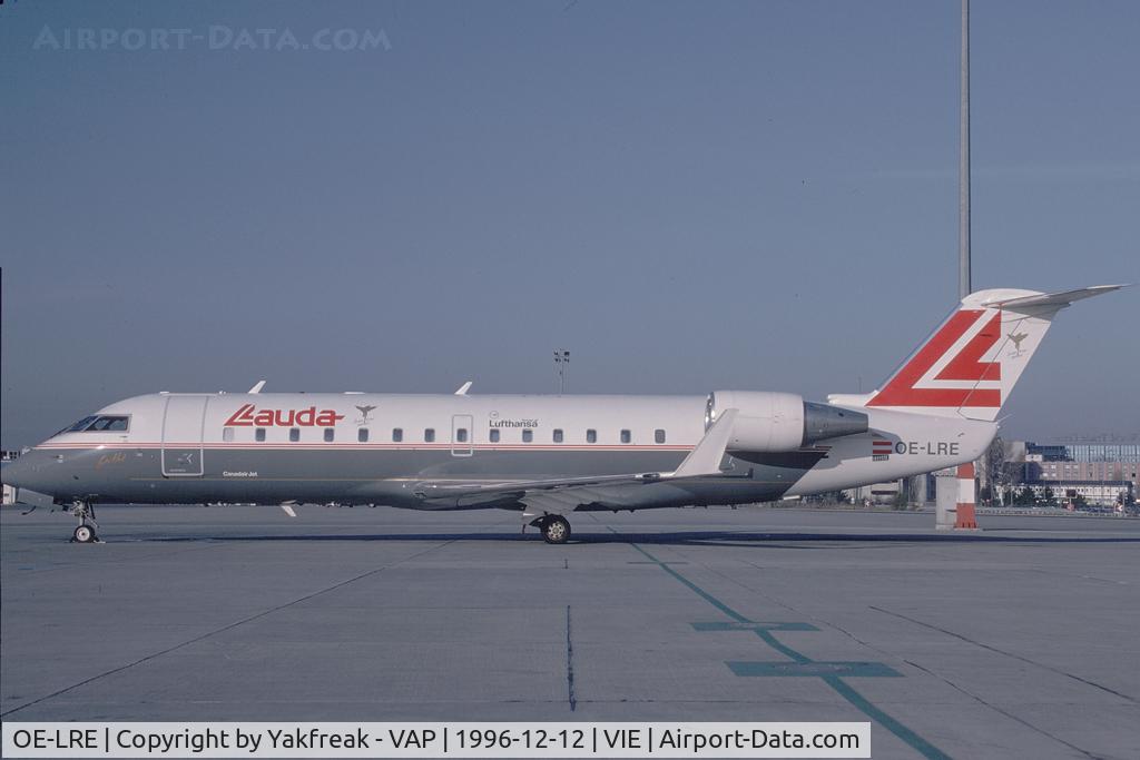 OE-LRE, Canadair CRJ-100LR (CL-600-2B19) C/N 7059, Lauda Air Canadair Regionaljet