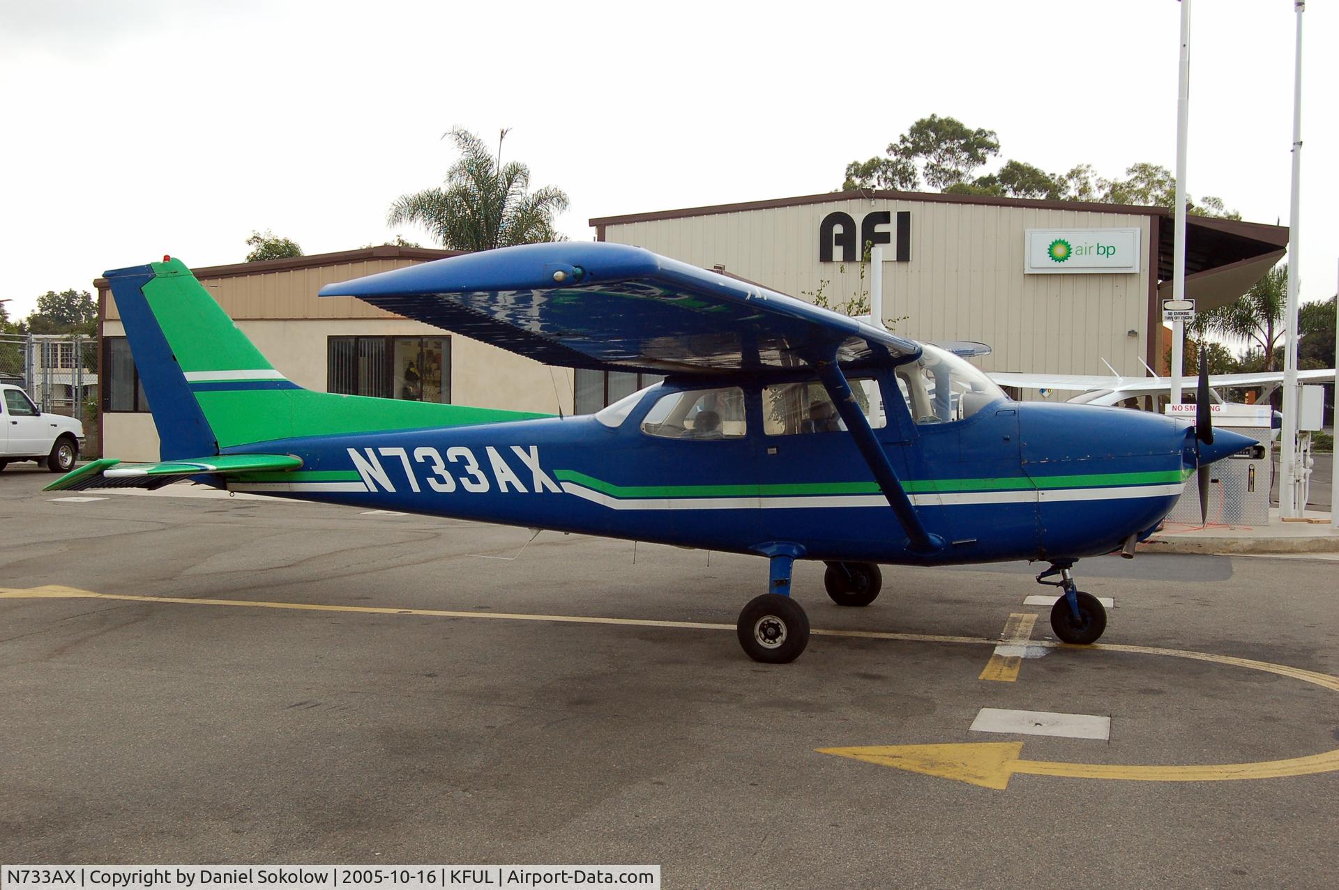 N733AX, 1976 Cessna 172N C/N 17268154, Aircraft was used for Traffic Watch in Los Angeles at the time.
