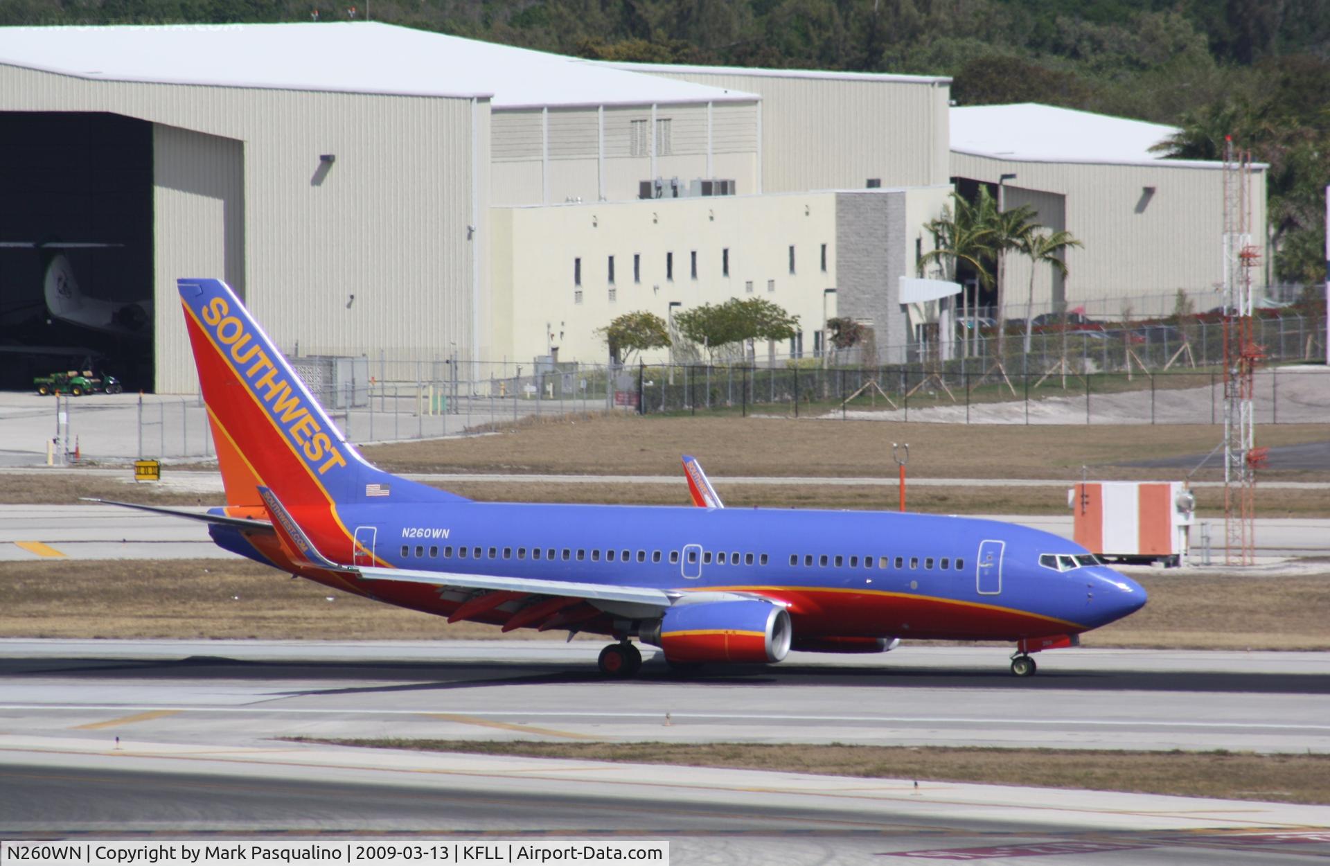 N260WN, 2006 Boeing 737-7H4 C/N 32518, Boeing 737-700
