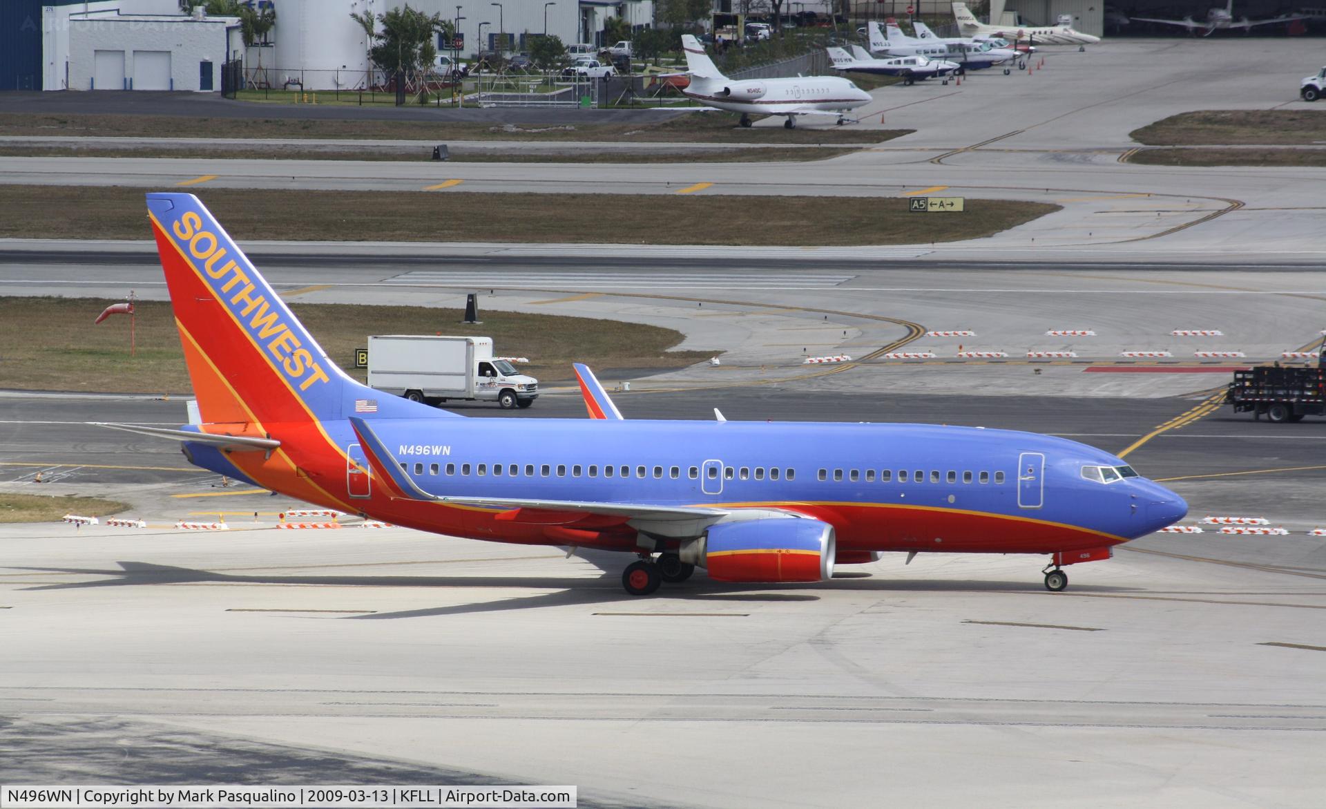 N496WN, 2004 Boeing 737-7H4 C/N 32478, Boeing 737-700