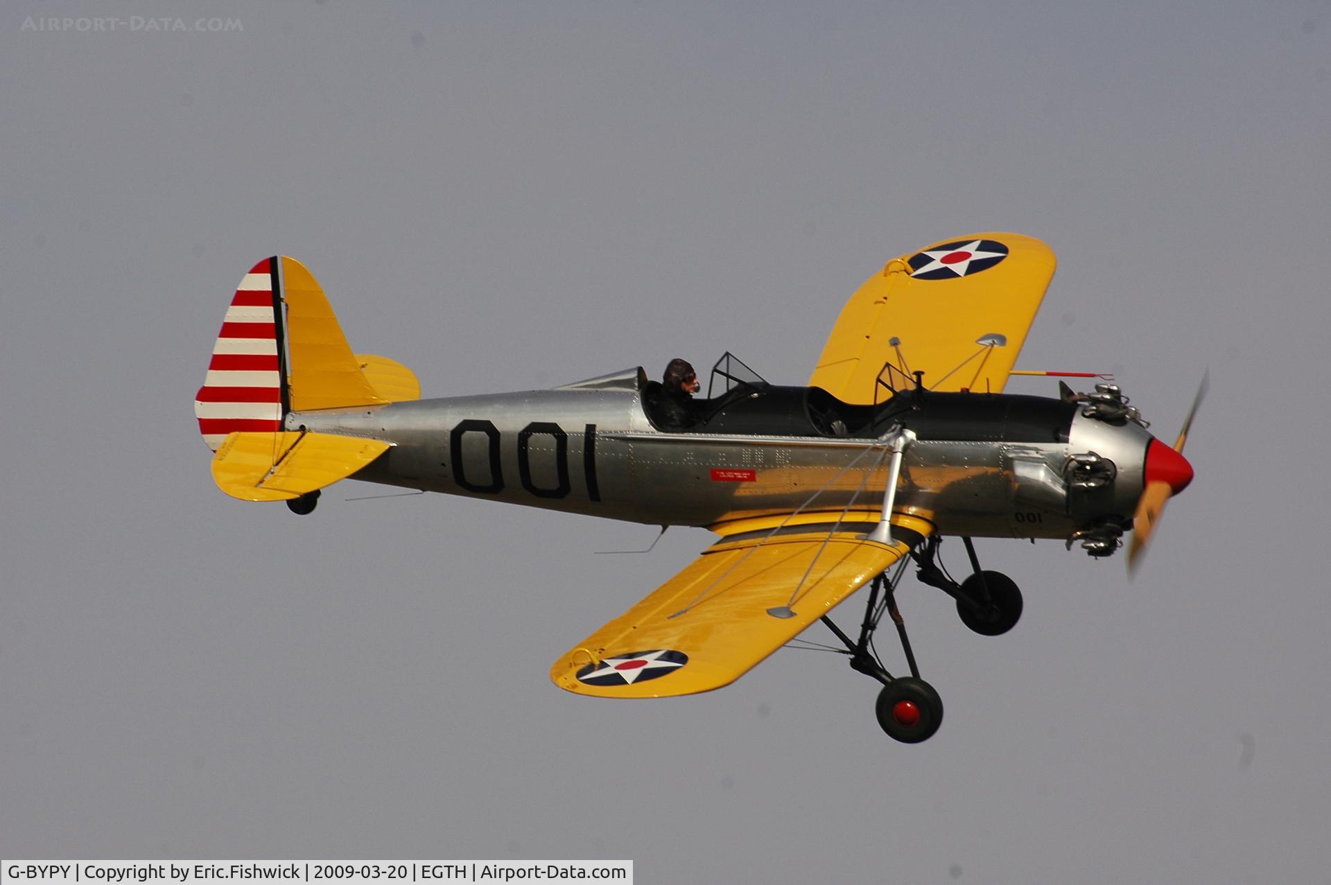 G-BYPY, 1941 Ryan PT-22 Recruit (ST3KR) C/N 1001, 4. 001 at Shuttleworth (Old Warden) Aerodrome.