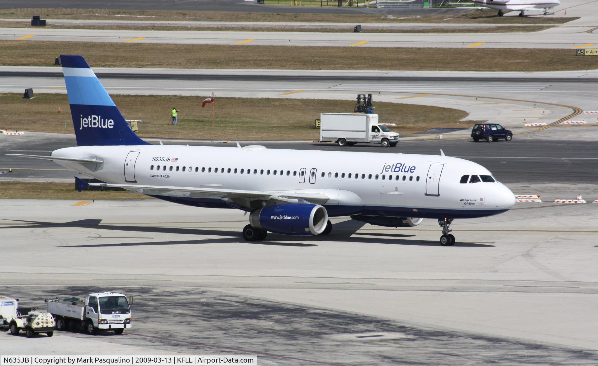 N635JB, 2006 Airbus A320-232 C/N 2725, Airbus A320