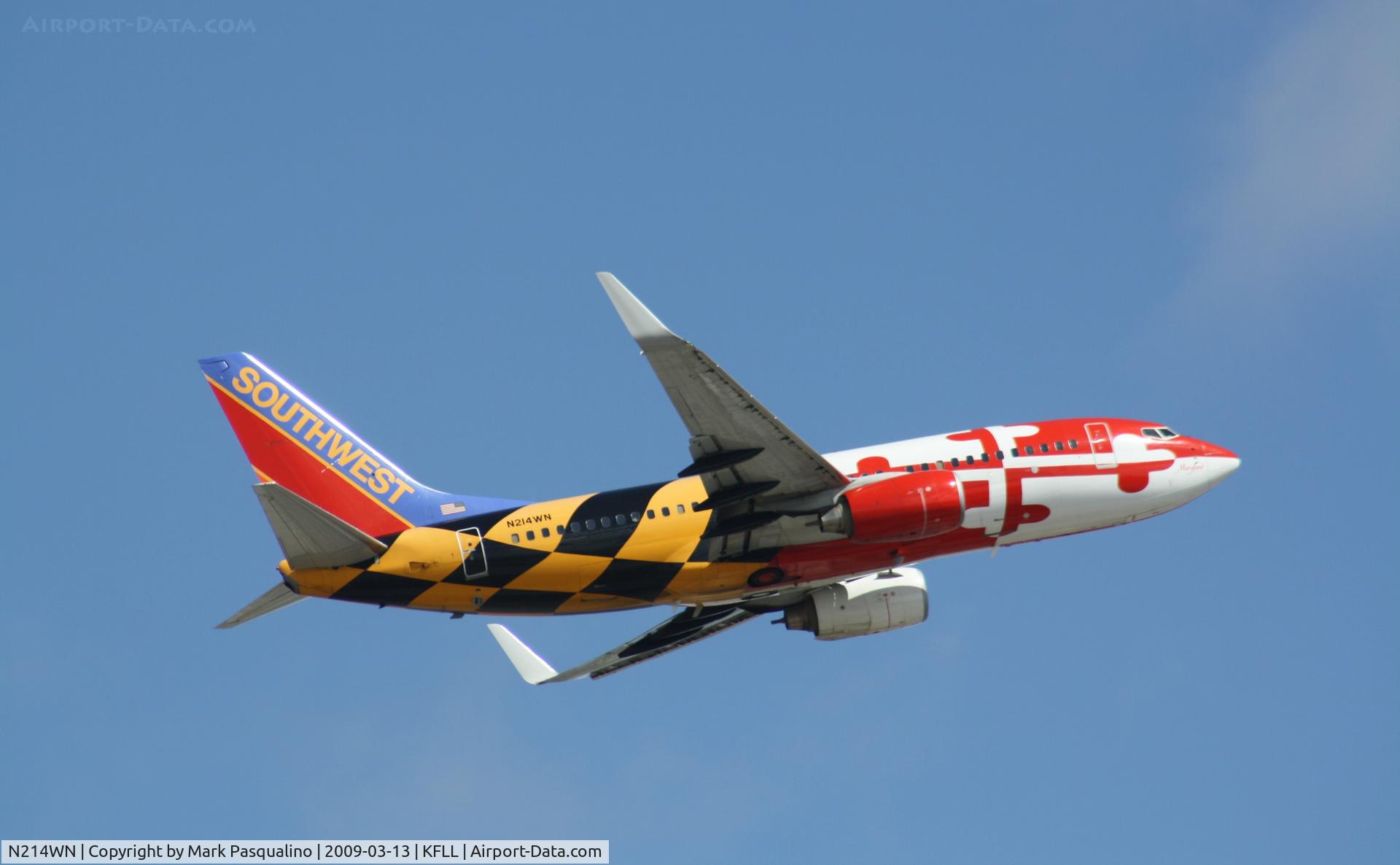 N214WN, 2005 Boeing 737-7H4 C/N 32486, Boeing 737-700