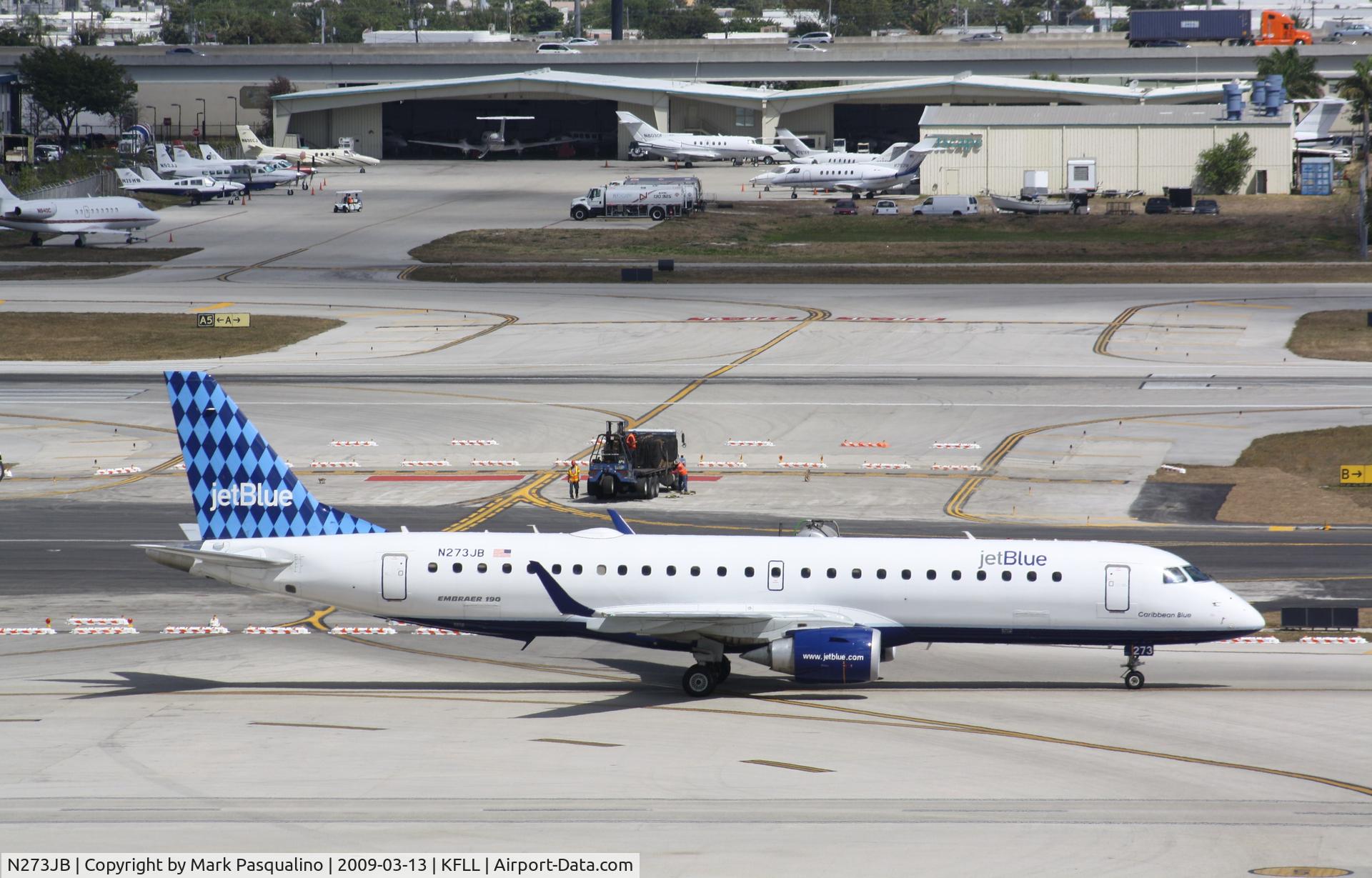 N273JB, 2007 Embraer ERJ-190-100 IGW 190AR C/N 19000073, ERJ 190-100 IGW