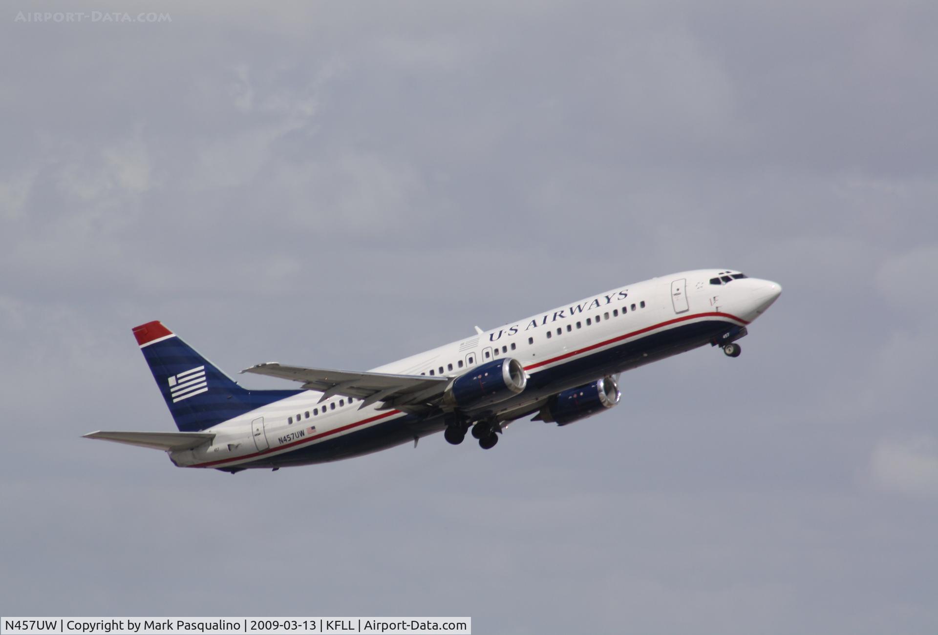 N457UW, 1991 Boeing 737-4B7 C/N 25021, Boeing 737-400