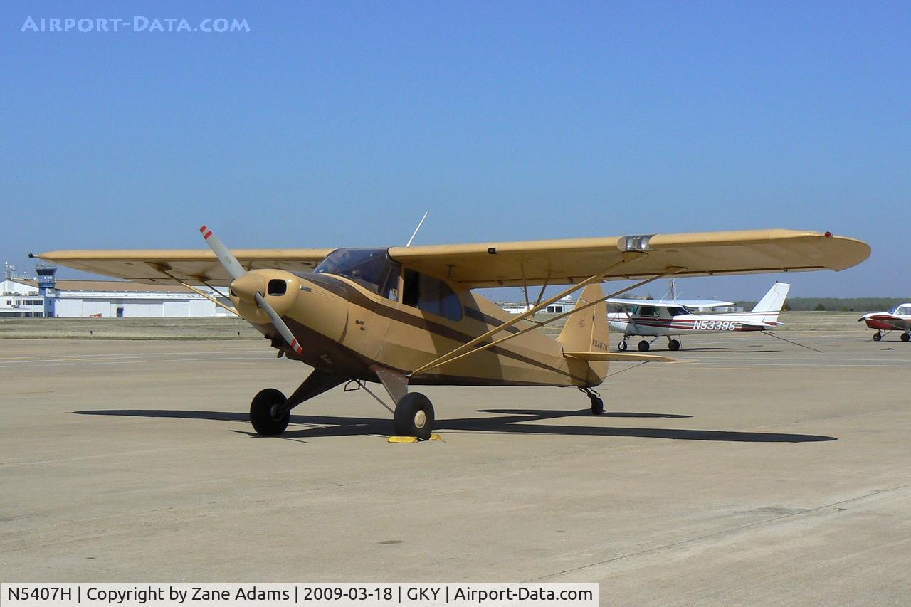 N5407H, 1949 Piper PA-14 Family Cruiser C/N 14-522, At Arlington Municipal