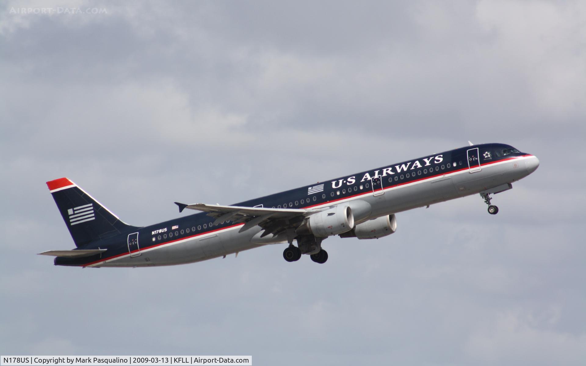 N178US, 2001 Airbus A321-211 C/N 1519, Airbus A321-200