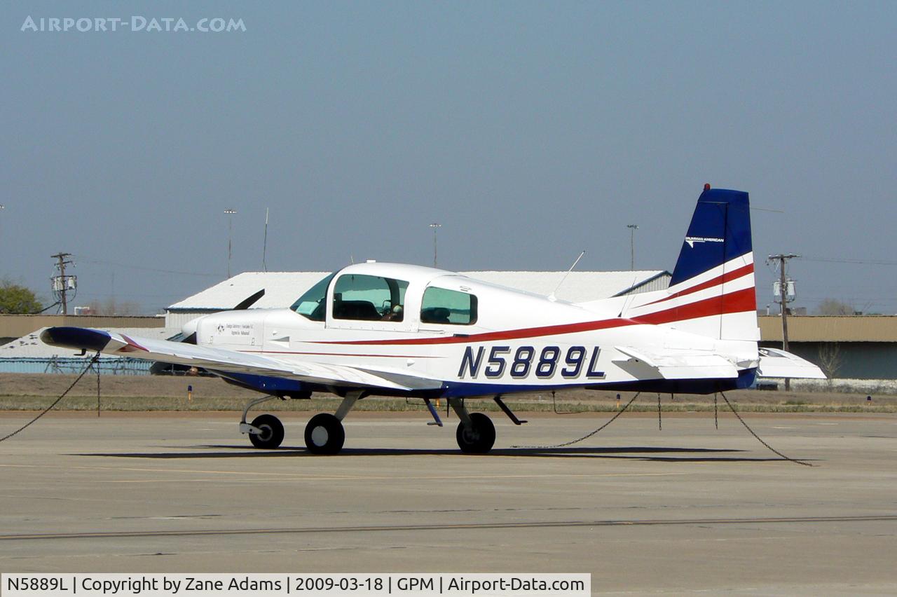 N5889L, 1972 American AA-5 C/N AA5-0089, At Grand Prairie Municipal
