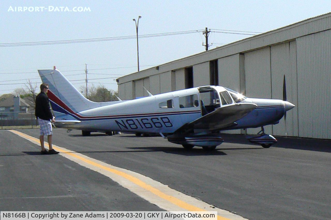 N8166B, 1982 Piper PA-28-161 C/N 28-8216129, At Arlington Municipal