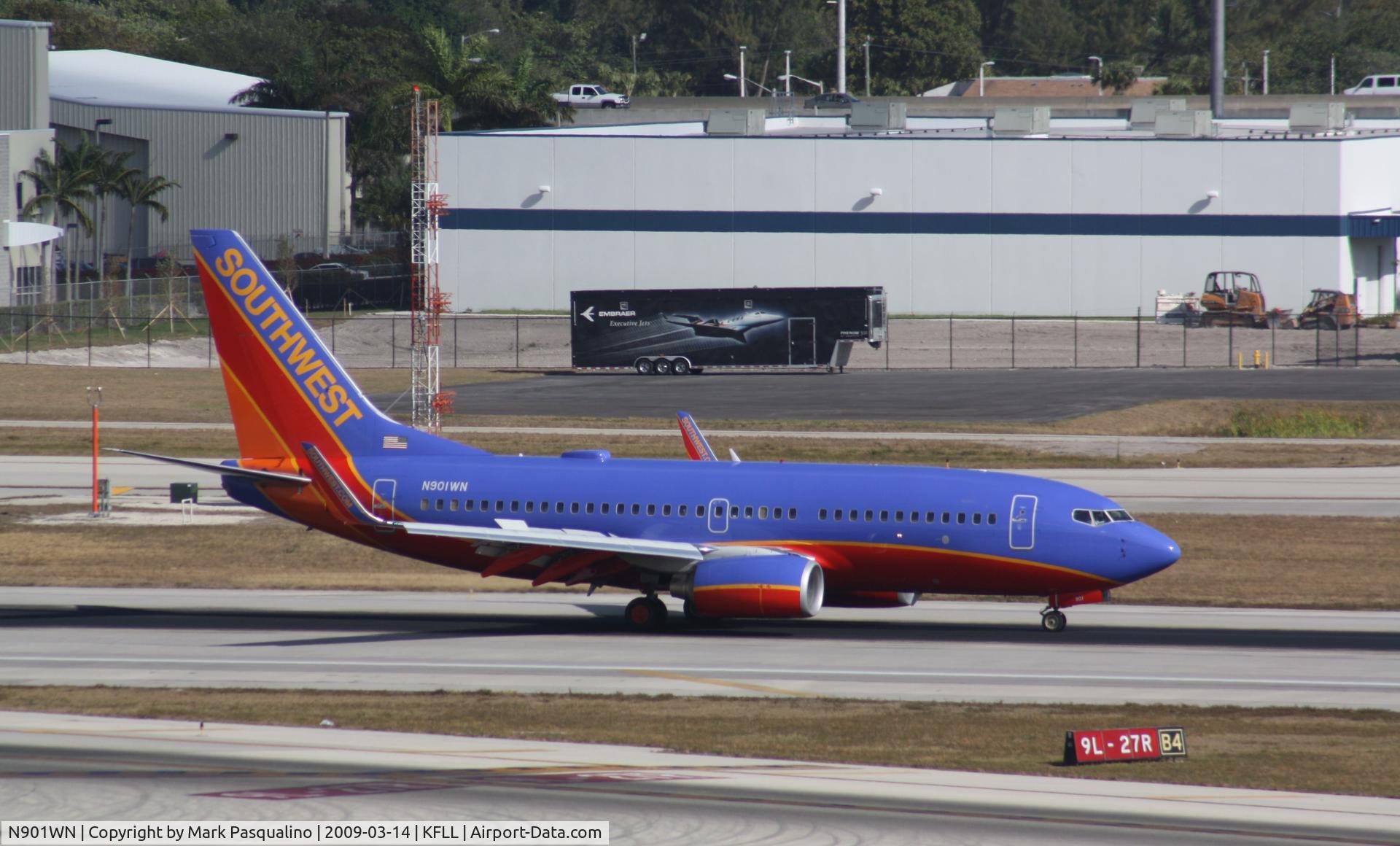 N901WN, 2007 Boeing 737-7H4 C/N 32545, Boeing 737-700