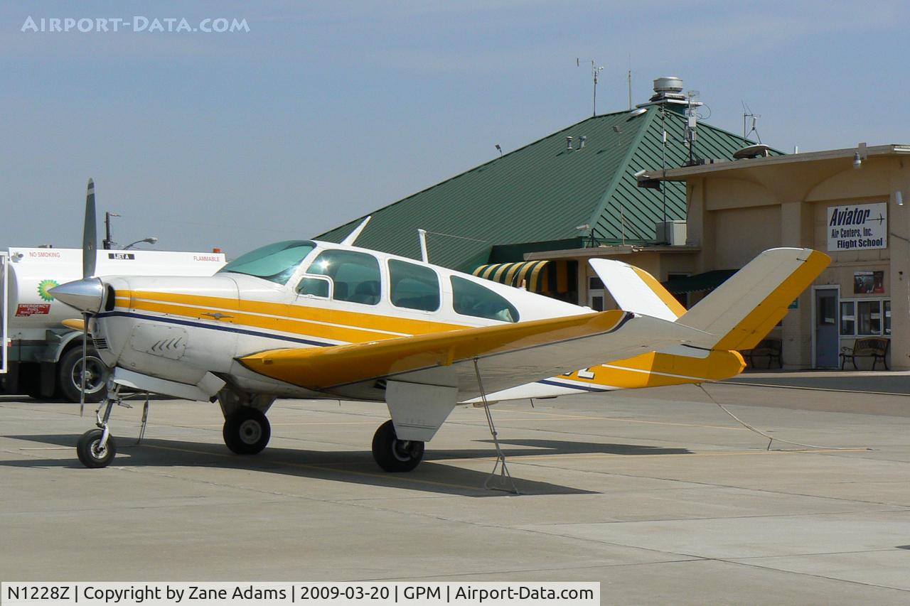 N1228Z, 1961 Beech N35 Bonanza C/N D-6688, At Grand Prairie Municipal
