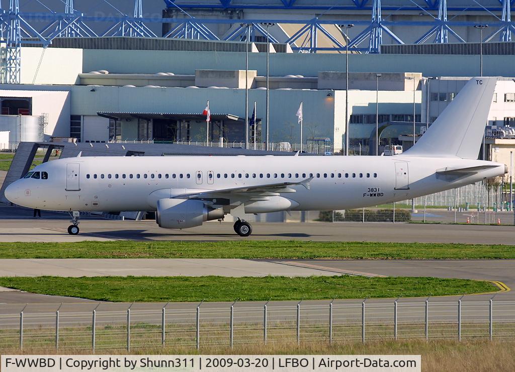 F-WWBD, 2009 Airbus A320-216 C/N 3831, C/n 3831 - For Air One as EI-DTC