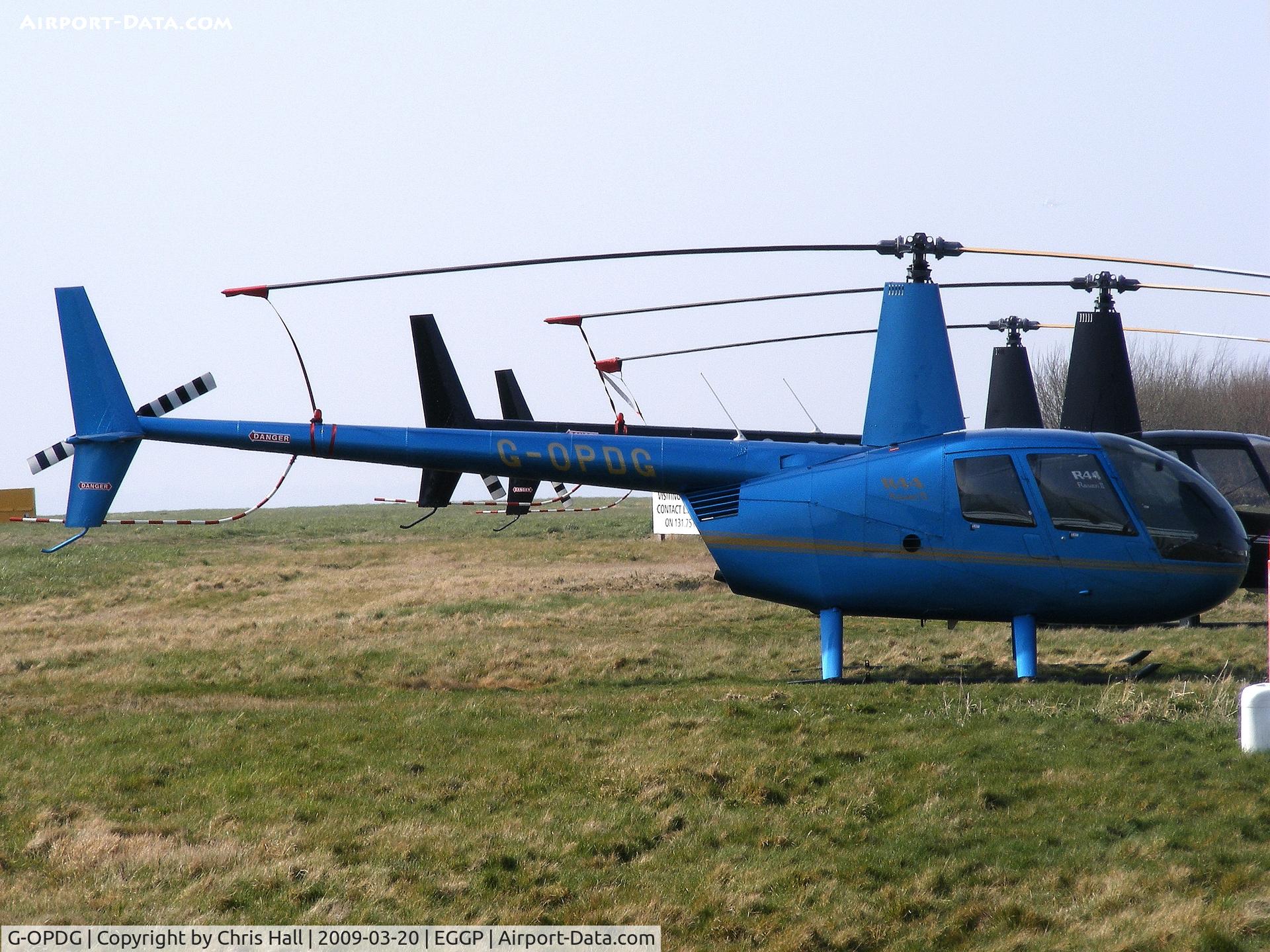 G-OPDG, 2007 Robinson R44 Raven II C/N 11815, WIRRAL LEISURE (NORTH WEST) LTD