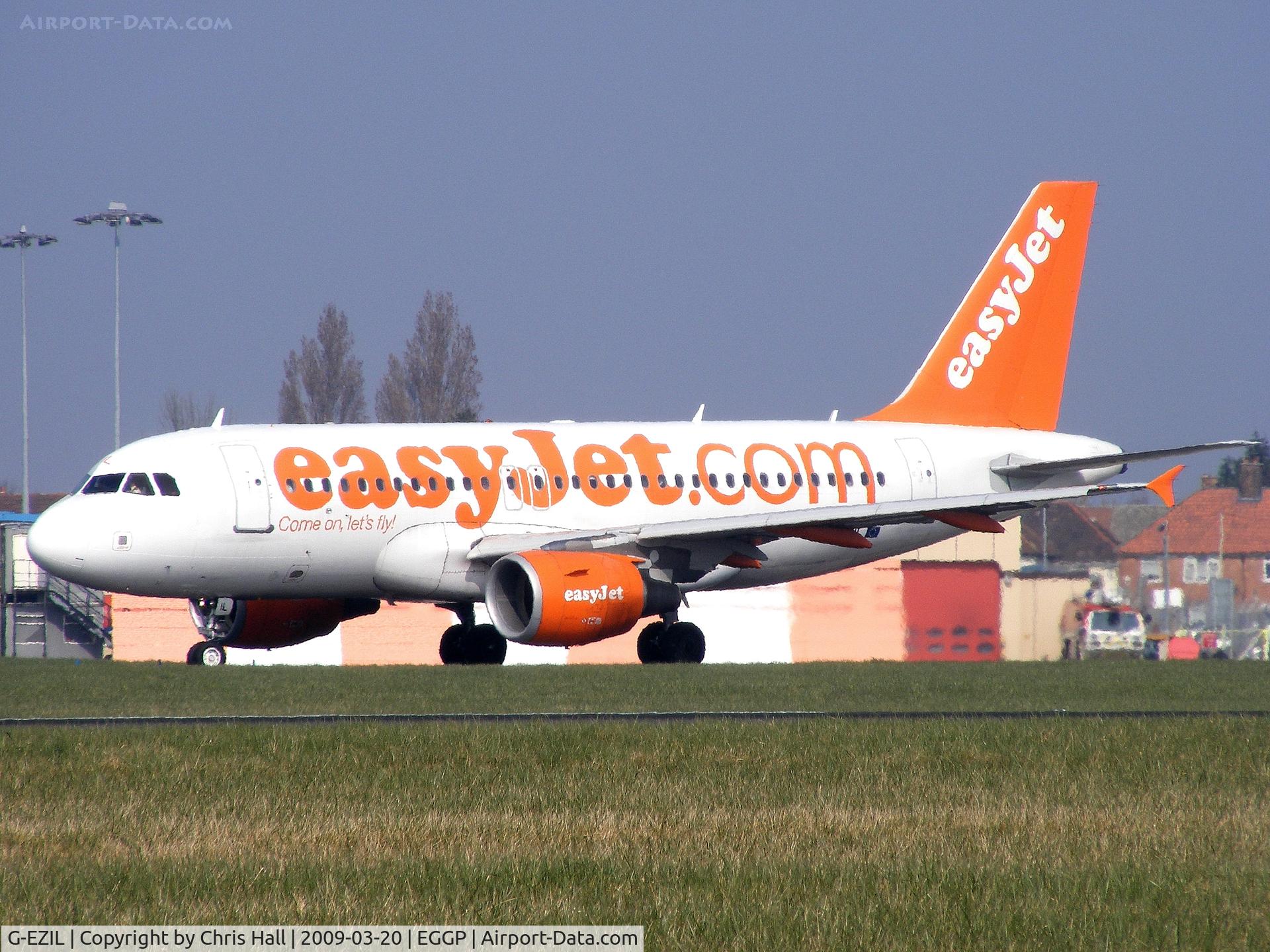 G-EZIL, 2005 Airbus A319-111 C/N 2492, Easyjet
