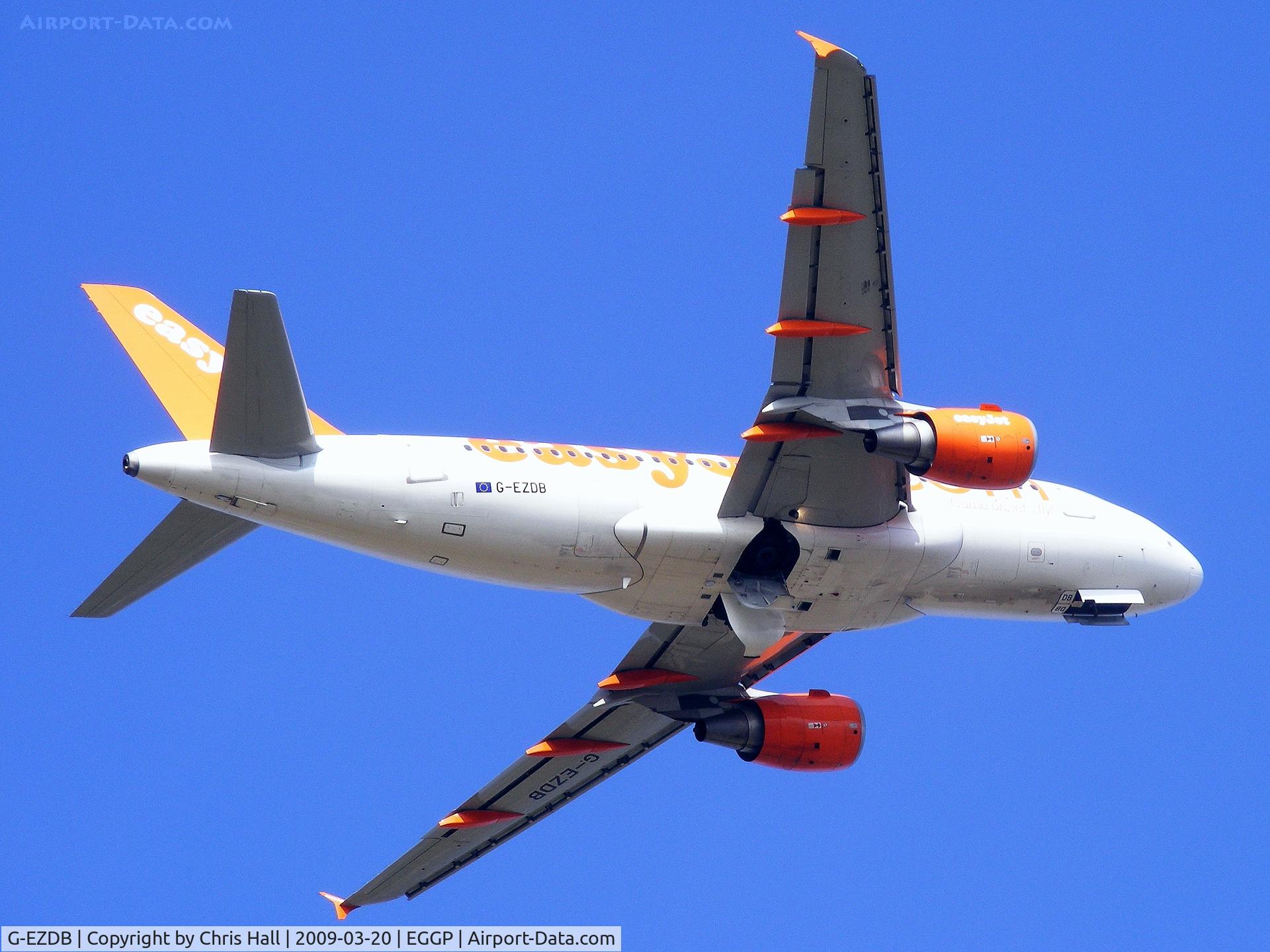 G-EZDB, 2008 Airbus A319-111 C/N 3411, Easyjet
