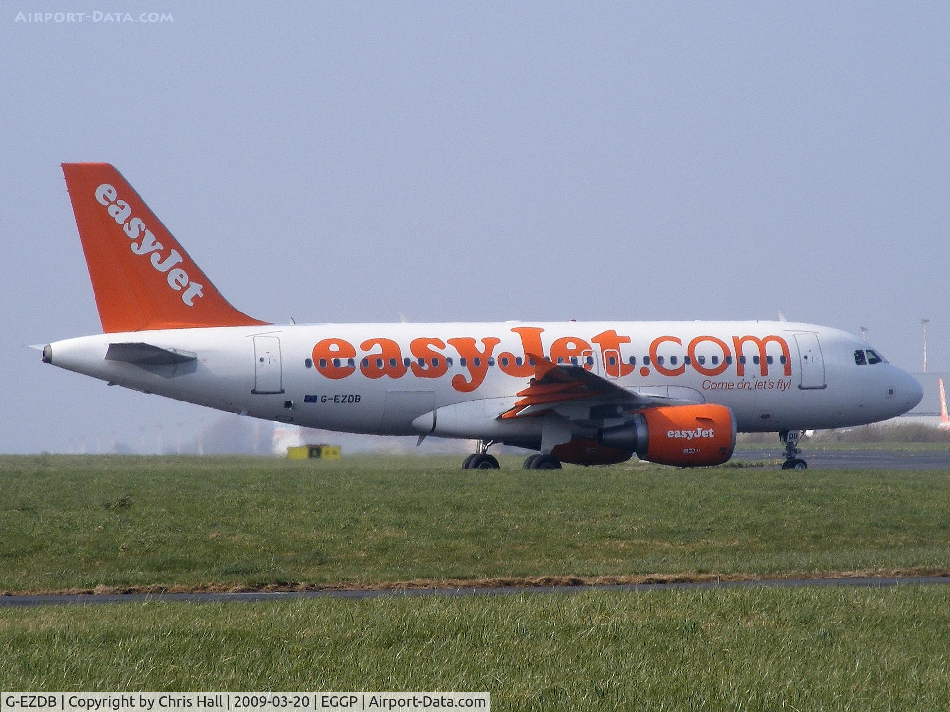 G-EZDB, 2008 Airbus A319-111 C/N 3411, Easyjet