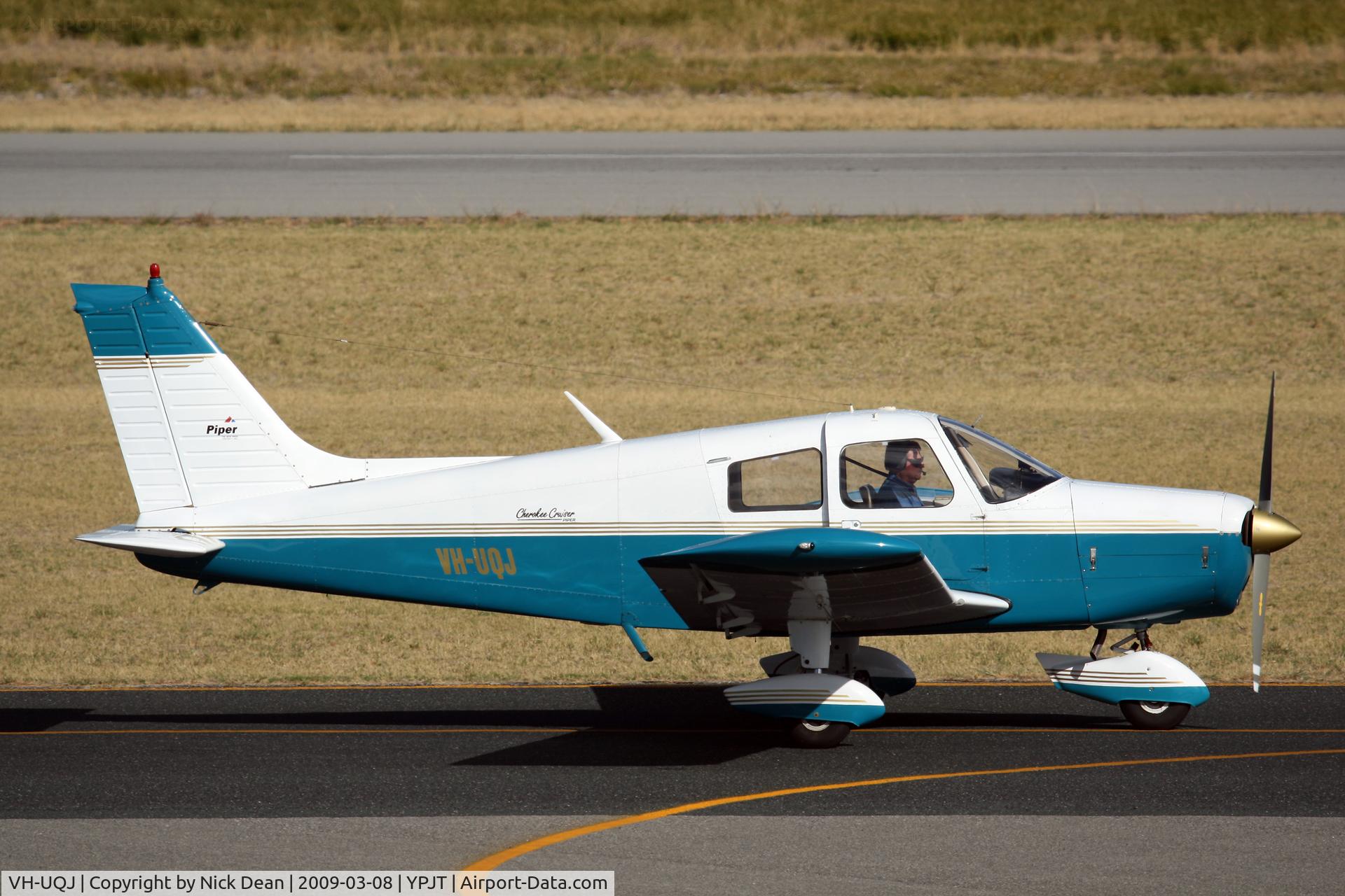 VH-UQJ, 1974 Piper PA-28-140 Cherokee Cruiser C/N 28-7425435, YPJT