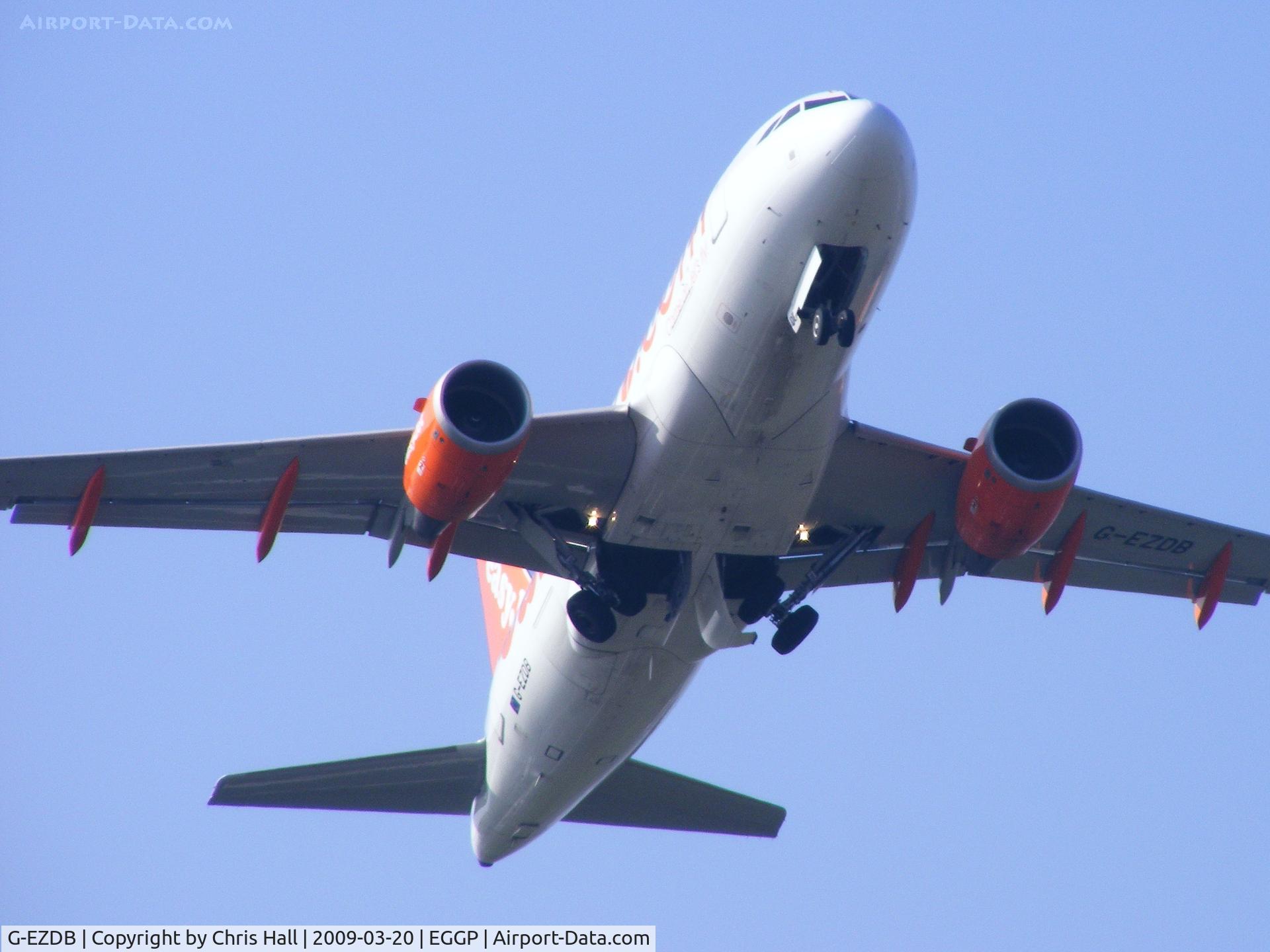 G-EZDB, 2008 Airbus A319-111 C/N 3411, Easyjet