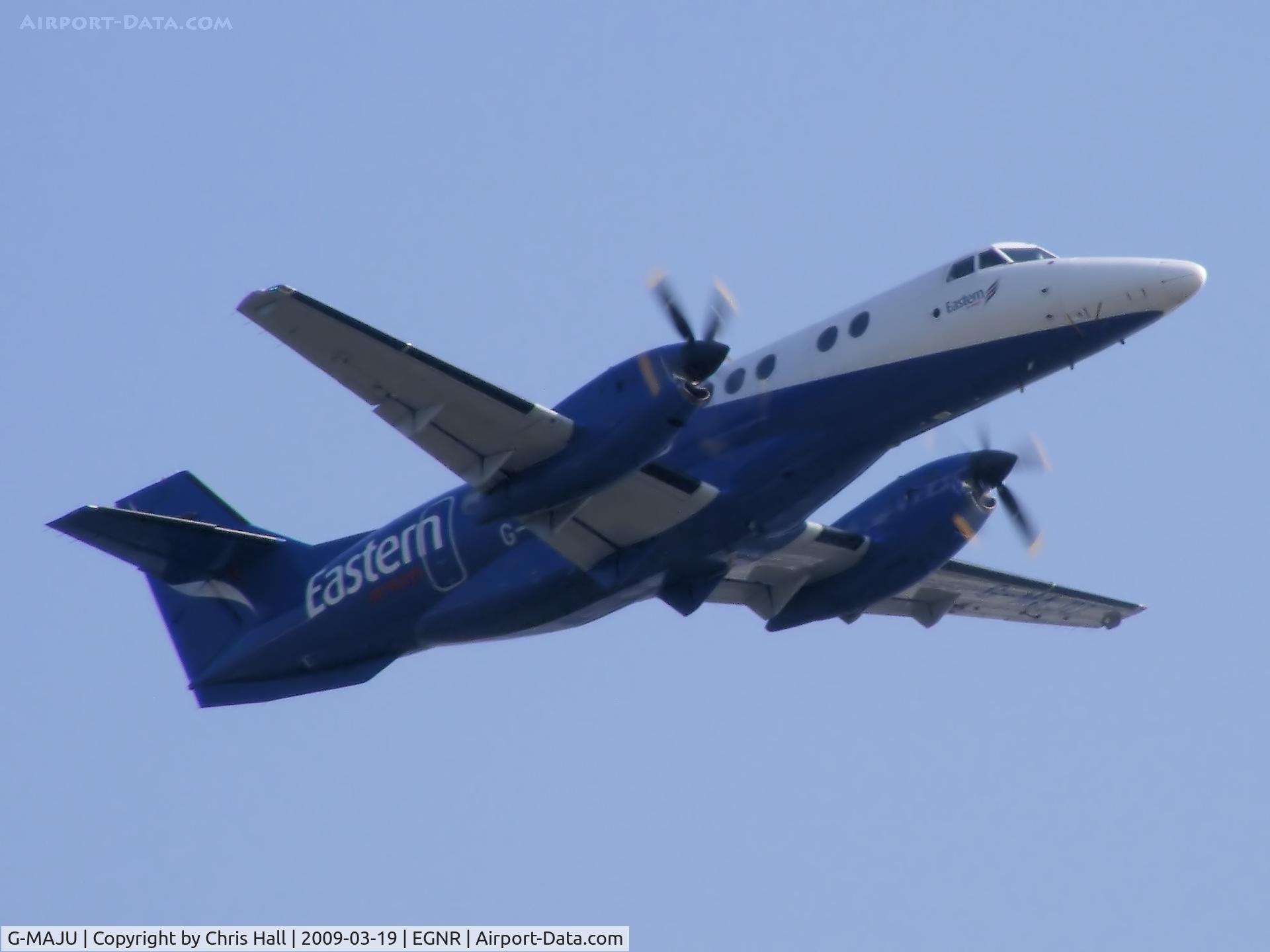 G-MAJU, 1995 British Aerospace Jetstream 41 C/N 41071, Eastern Airways