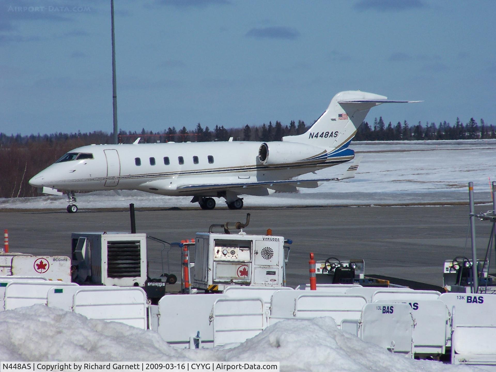 N448AS, 2004 Bombardier Challenger 300 (BD-100-1A10) C/N 20027, Charolttetown
