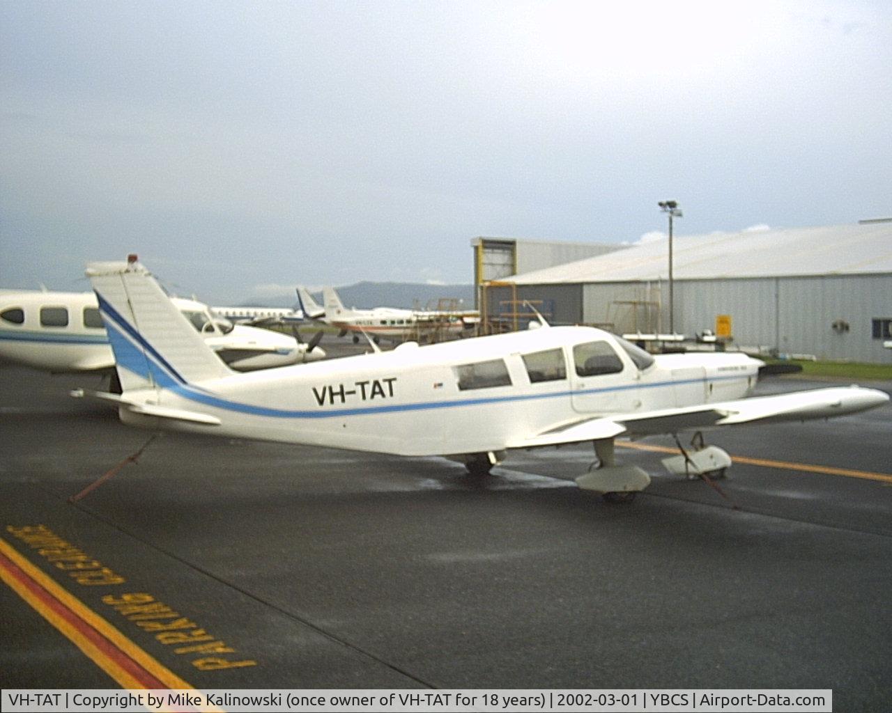 VH-TAT, 1965 Piper PA-32-260 Cherokee Six C/N 32-318, VH-TAT Parked at Cairns Airport North Queensland
