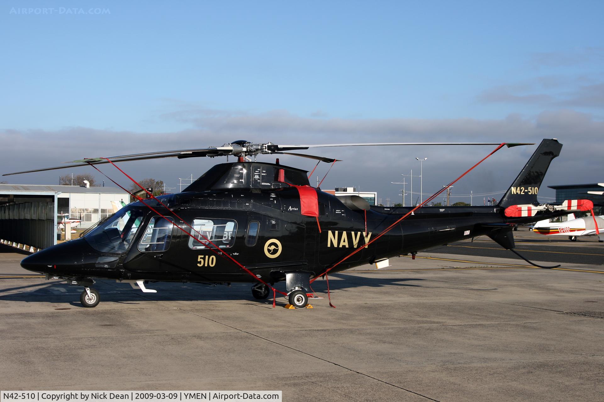 N42-510, 2002 Agusta A-109E Power C/N 11510, YMEN