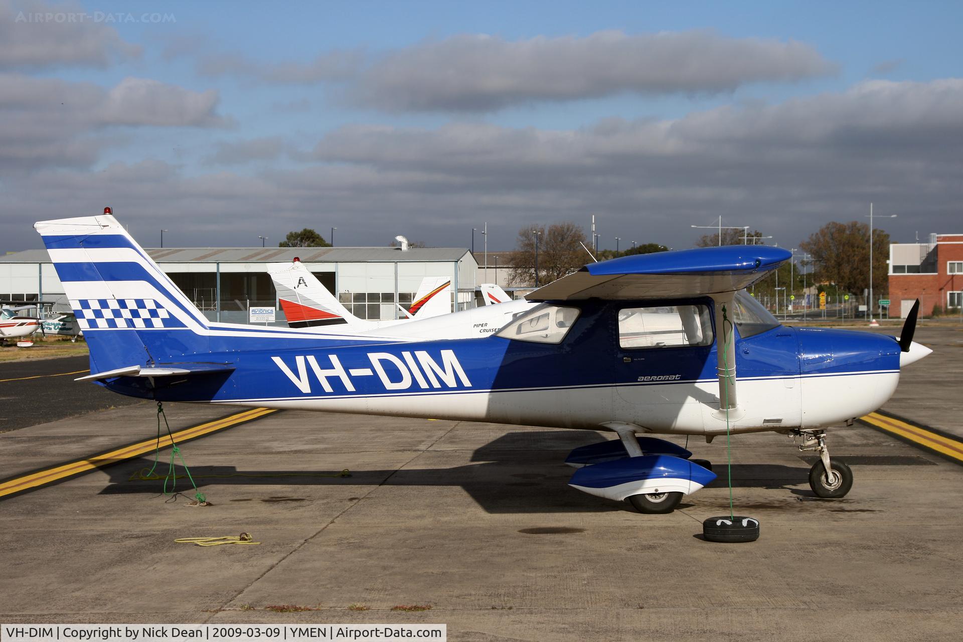 VH-DIM, 1972 Cessna A150L Aerobat C/N A1500345, YMEN