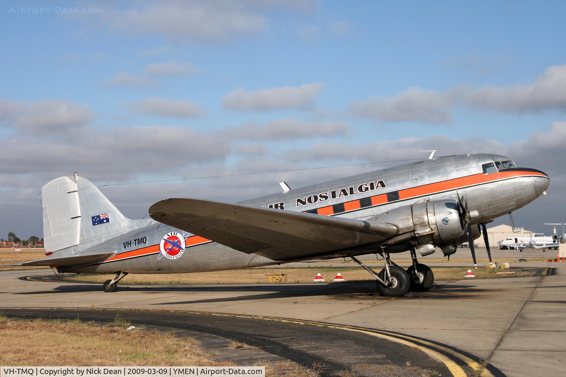 VH-TMQ, 1944 Douglas C-47B Skytrain C/N 16136/32884, YMEN