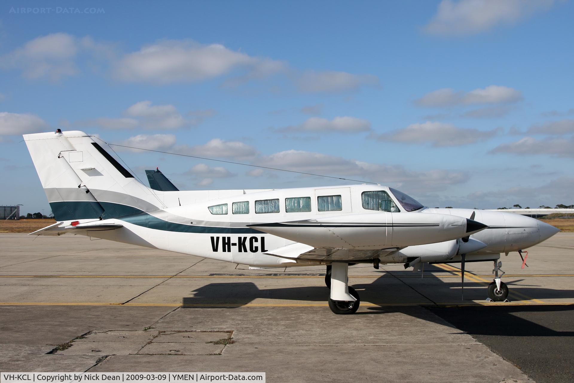 VH-KCL, 1974 Cessna 402B Businessliner C/N 402B0597, YMEN
