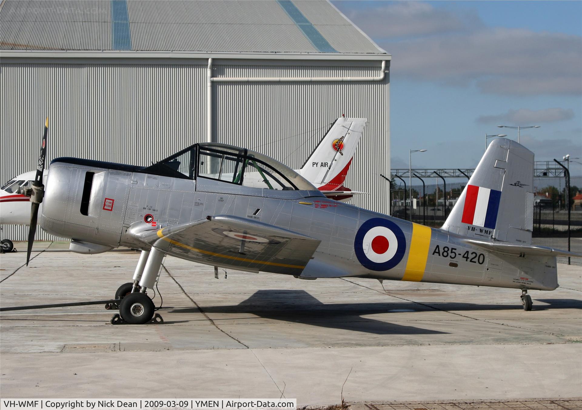 VH-WMF, 1956 Commonwealth CA-25 Winjeel C/N CA25-20, YMEN