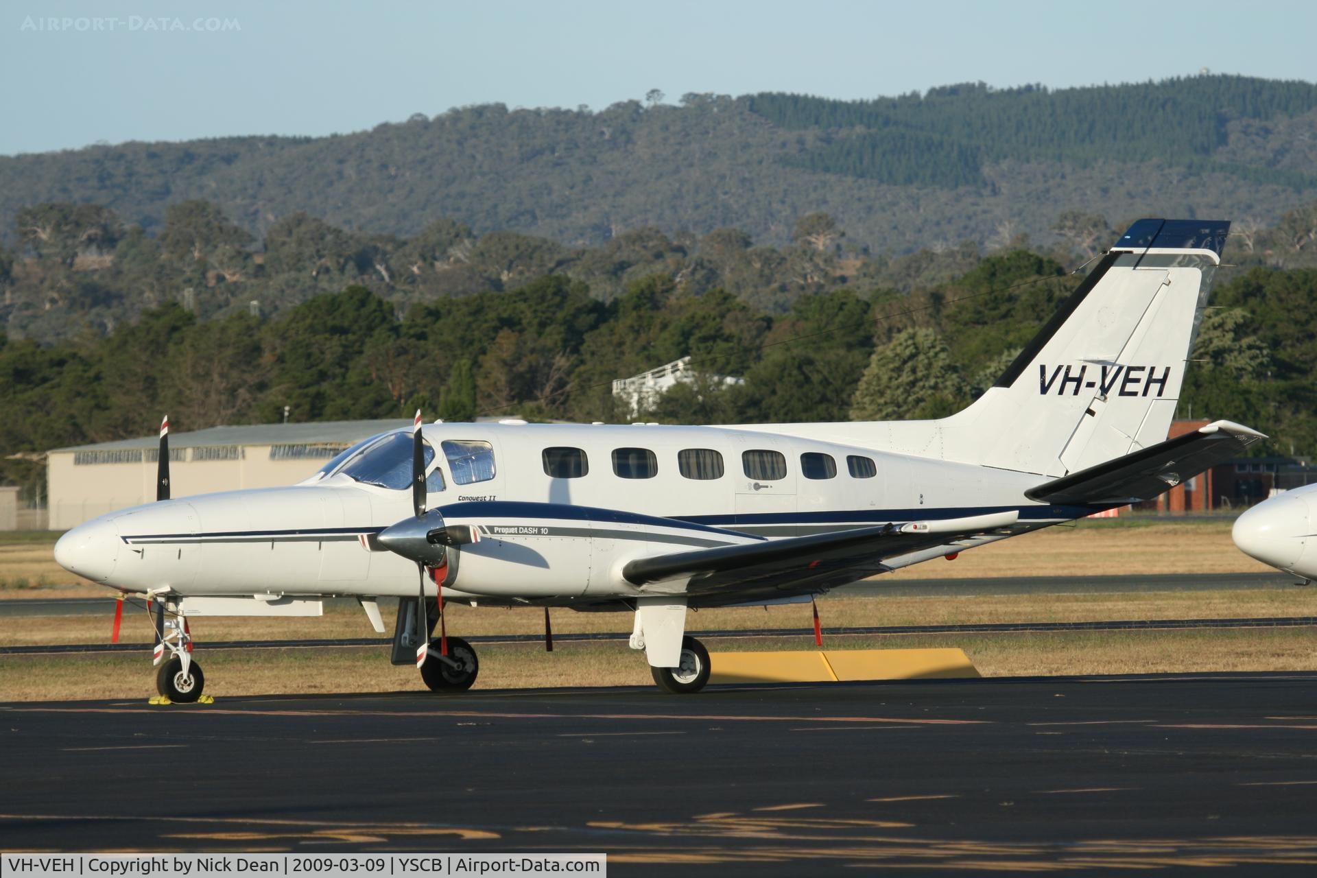 VH-VEH, 1981 Cessna 441 Conquest II C/N 441-0238, YSCB
